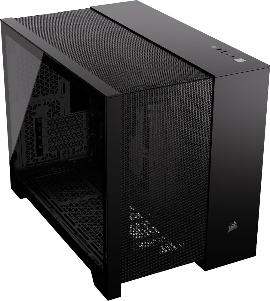 corsair-2500d-airflow-matx-pc-case-dual-chamber-reverse-connection-motherboard-s image 1