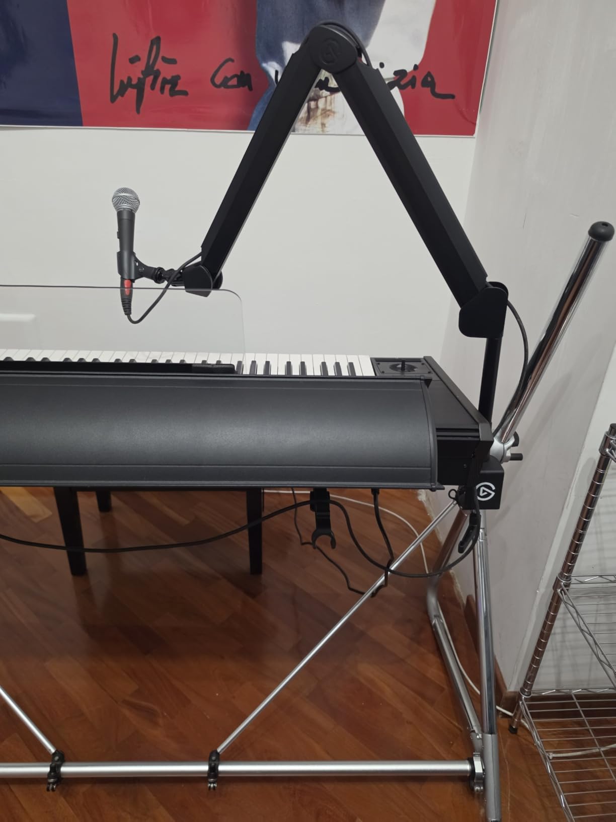 Perfect for overhead mic placement