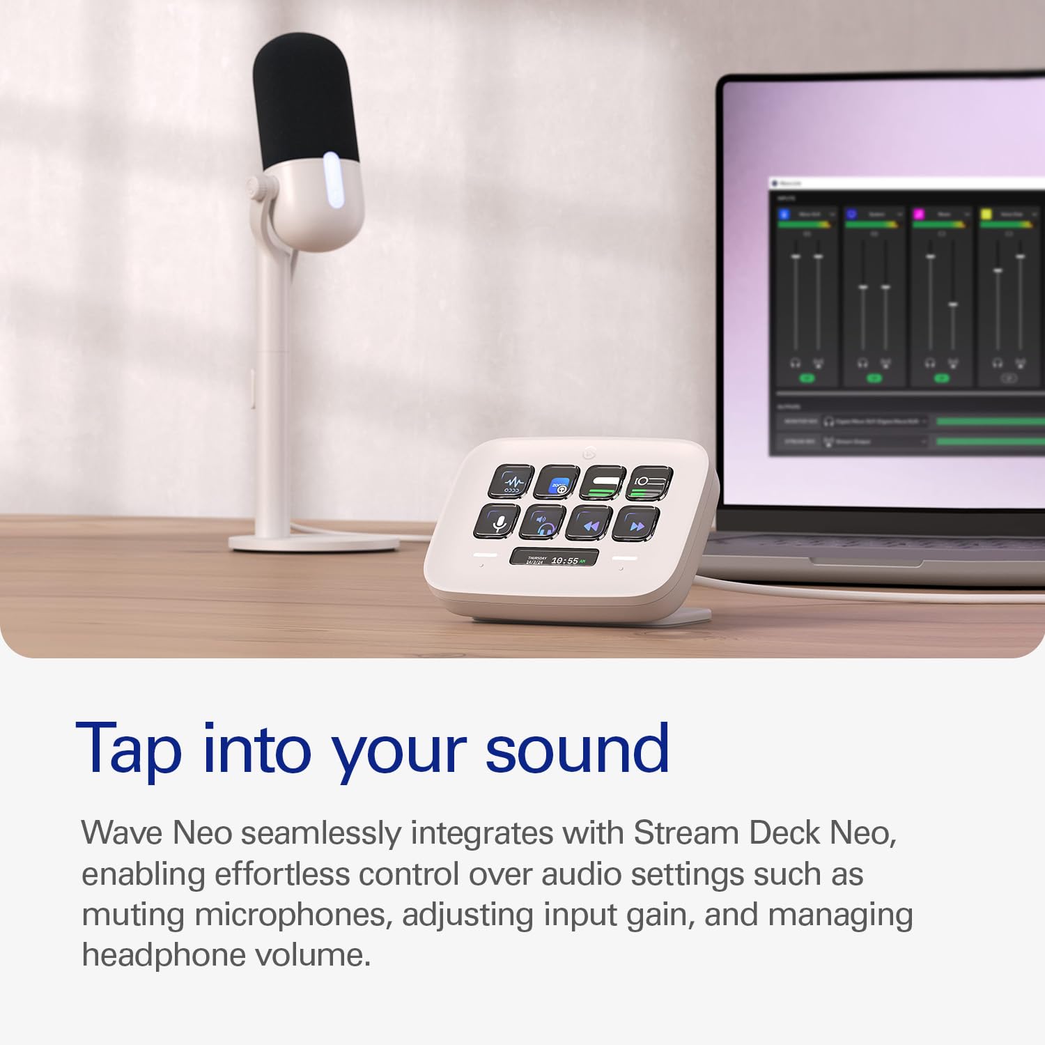 elgato-wave-neo-usb-condenser-microphone-tap-to-mute-plug-and-play-zero-plastic- image 7