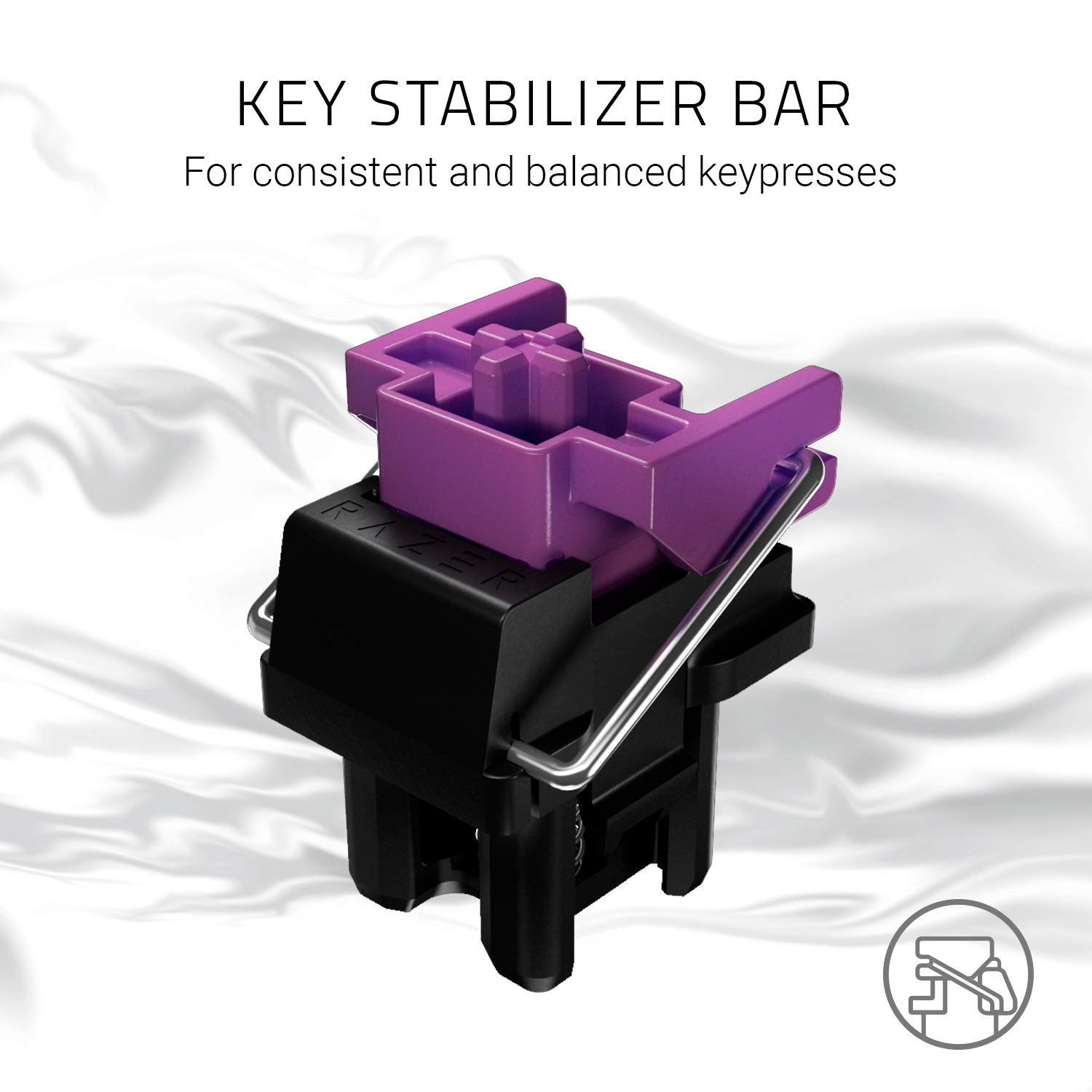 razer-huntsman-gaming-keyboard-clicky-optical-switches-chroma-rgb-aluminum-frame-2 image 4