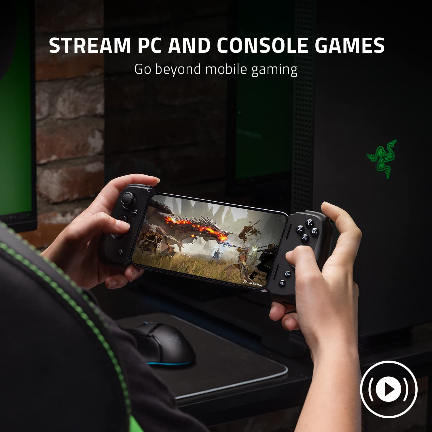 razer-kishi-v2-mobile-gaming-controller-for-iphone-with-opus-x-wireless-low-late image 4