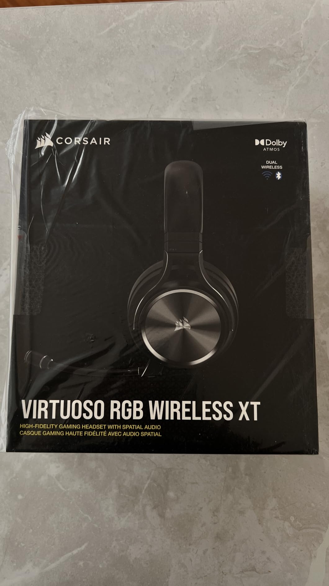 Solid wireless headset