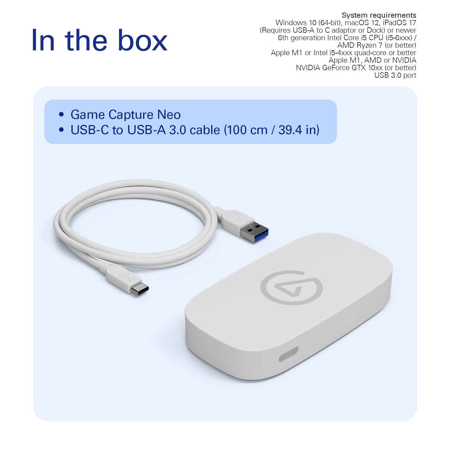 elgato-game-capture-neo-portable-usb-capture-card-4k60-hdr-passthrough-1080p60-r image 8
