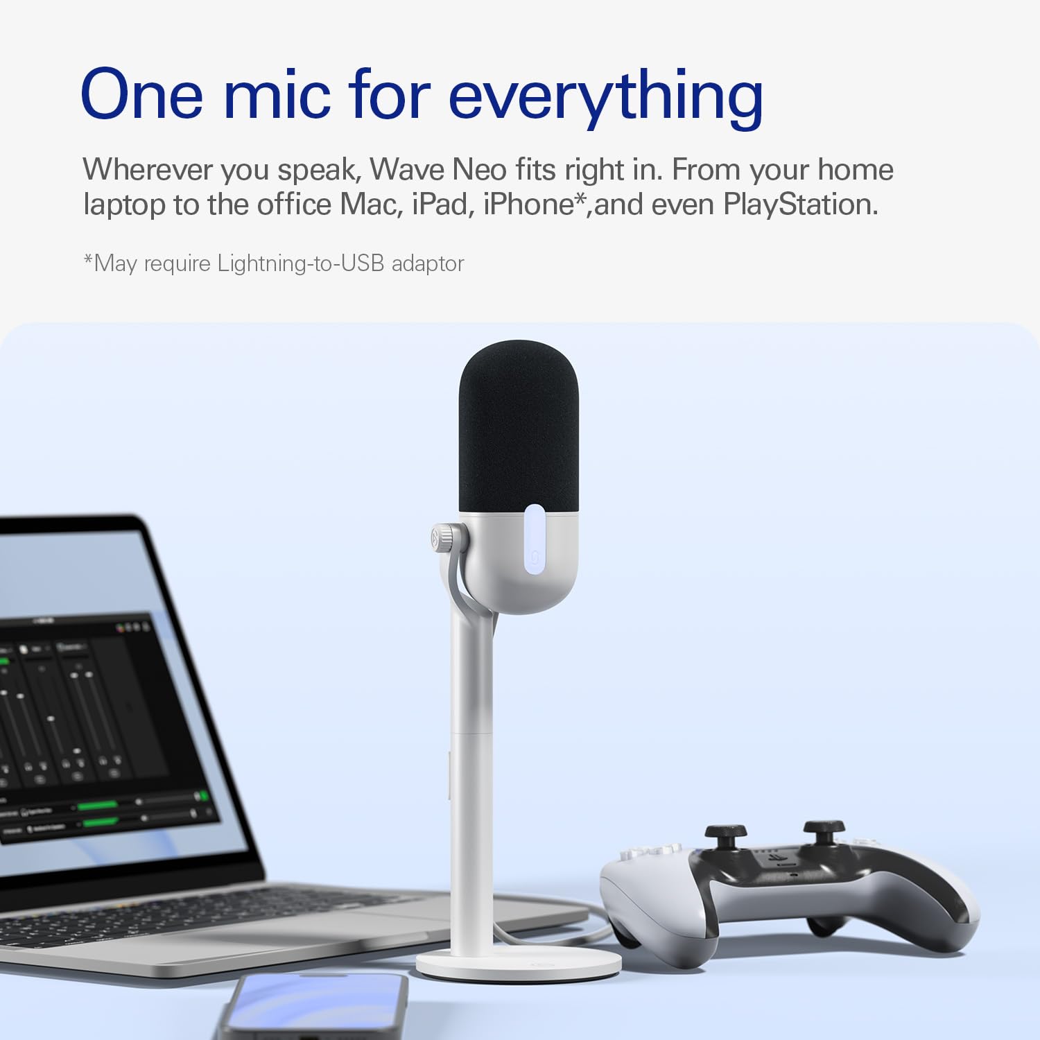 elgato-wave-neo-usb-condenser-microphone-tap-to-mute-plug-and-play-zero-plastic- image 4