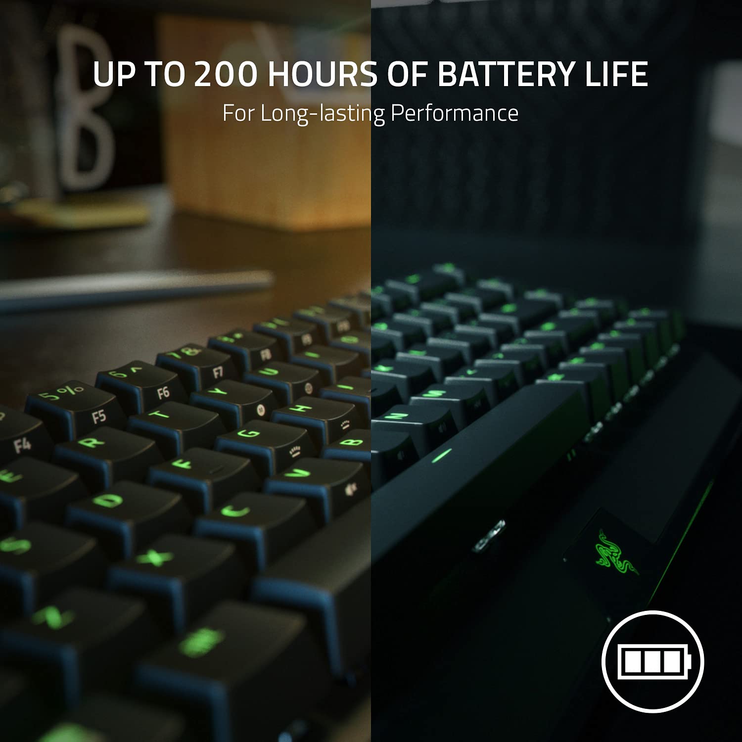 razer-blackwidow-v3-mini-hyperspeed-65-wireless-mechanical-keyboard-green-switch image 6