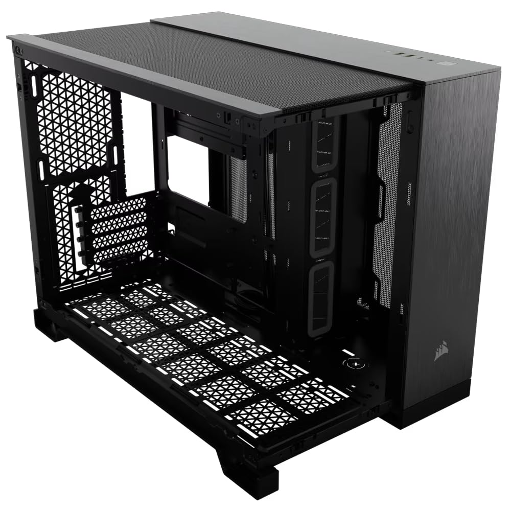 corsair-2500x-small-tower-matx-pc-case-panoramic-tempered-glass-reverse-connecti image 3