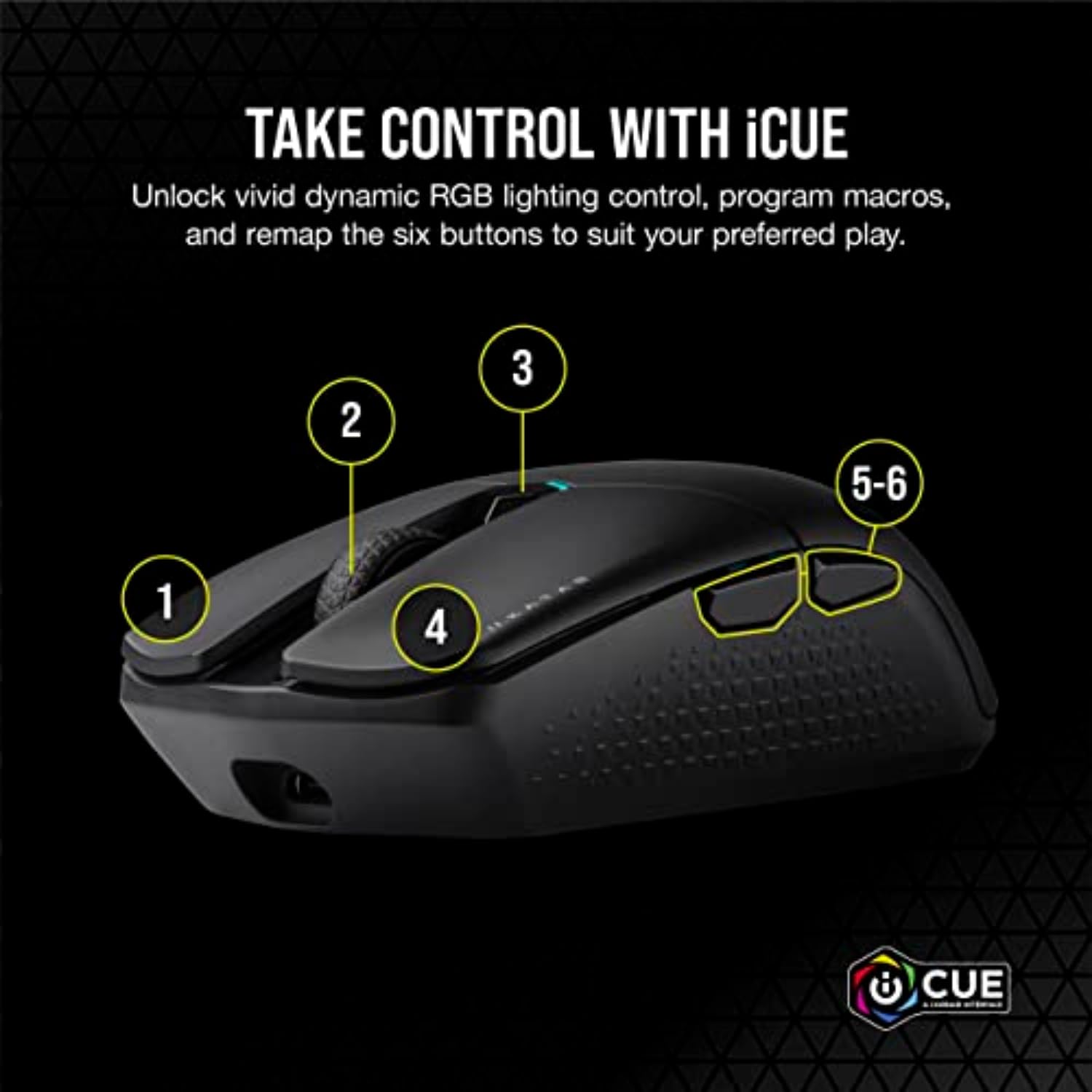 corsair-katar-elite-wireless-ultra-light-fps-gaming-mouse-26-000-dpi-optical-sen image 5