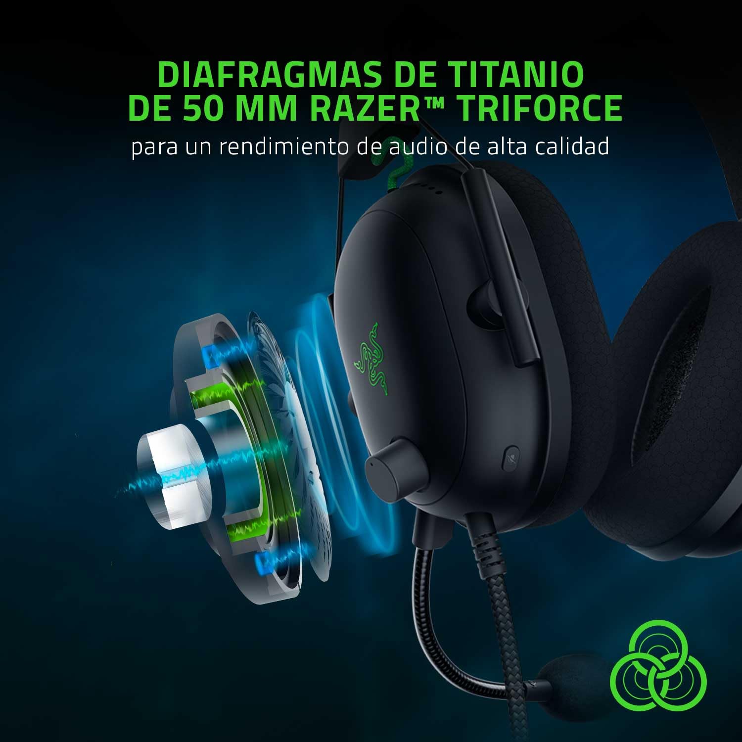 razer-blackshark-v2-gaming-headset-thx-7-1-surround-sound-50mm-drivers-detachabl image 2