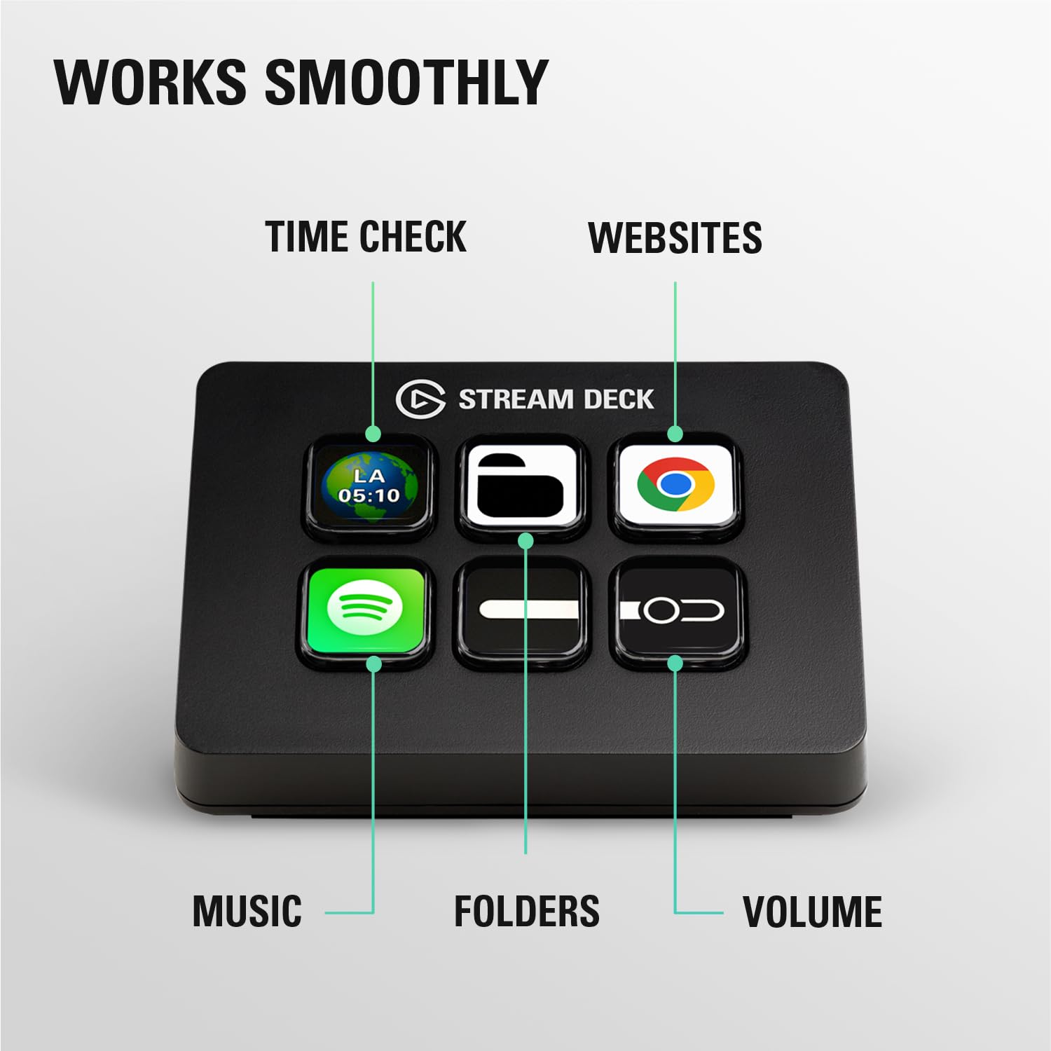 elgato-stream-deck-mini-6-customizable-lcd-macro-keys image 4