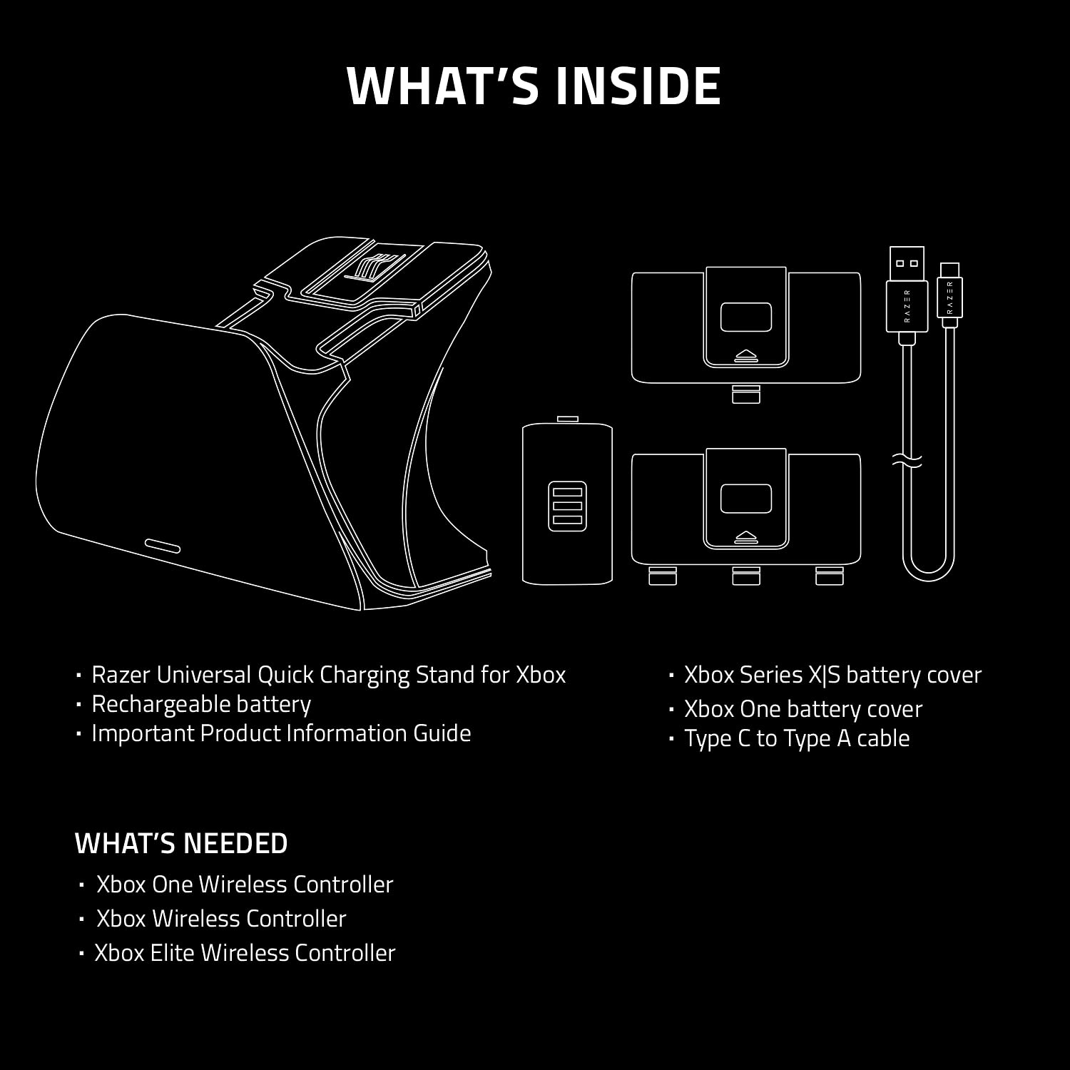 razer-legendary-duo-bundle-for-xbox-kaira-wireless-headset-universal-quick-charg image 4