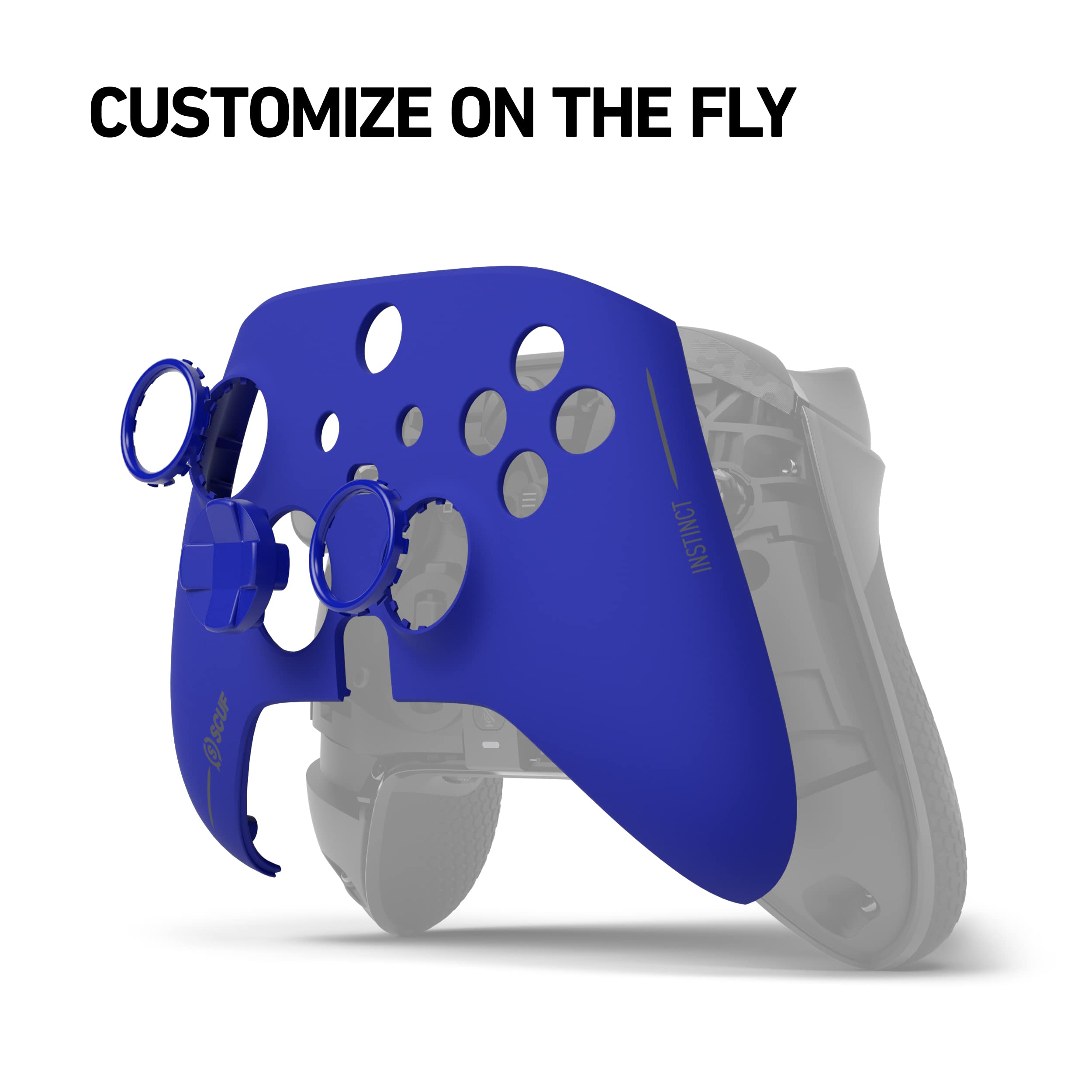 scuf-instinct-controller-removable-faceplate-kit-with-anti-friction-rings-blue image 4