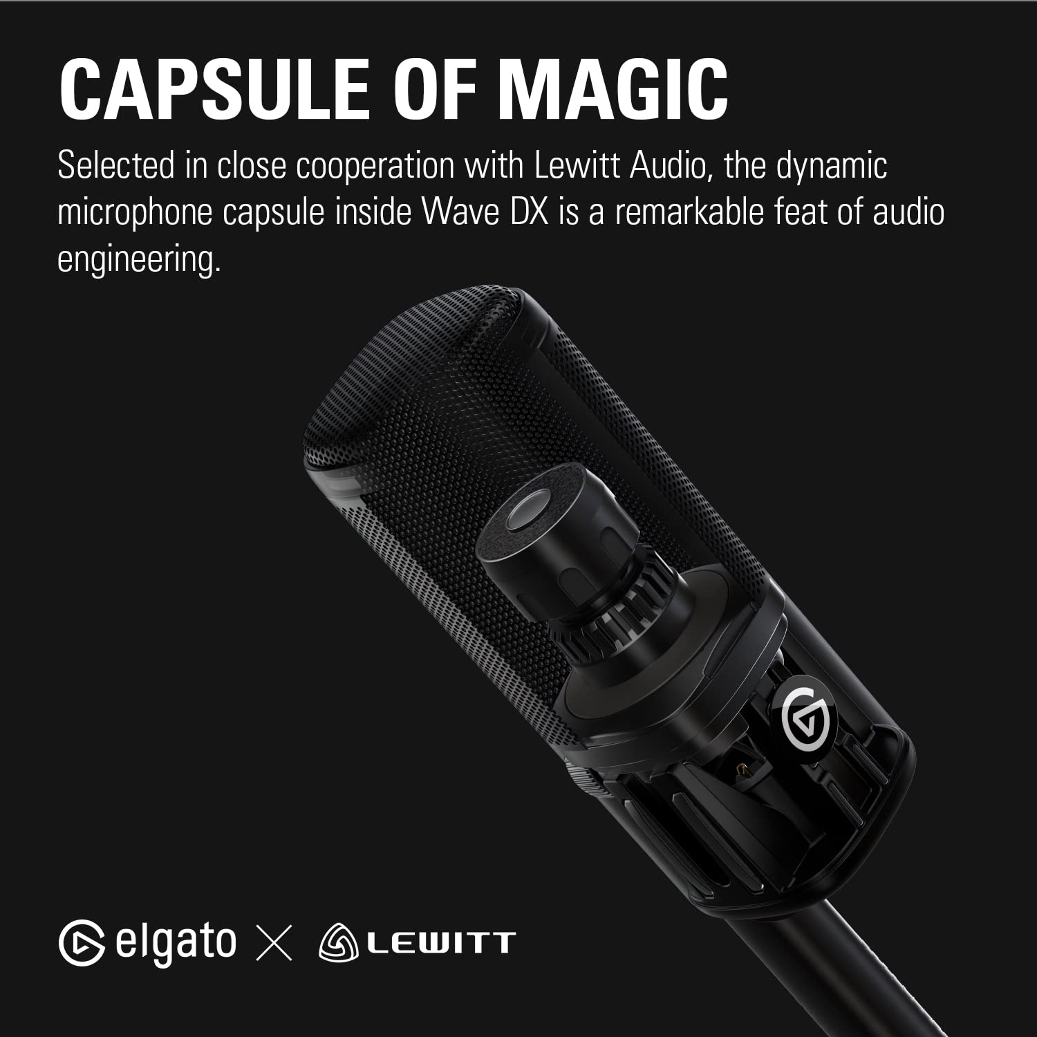 elgato-wave-dx-dynamic-xlr-microphone-cardioid-speech-optimized-capsule-room-noi image 3