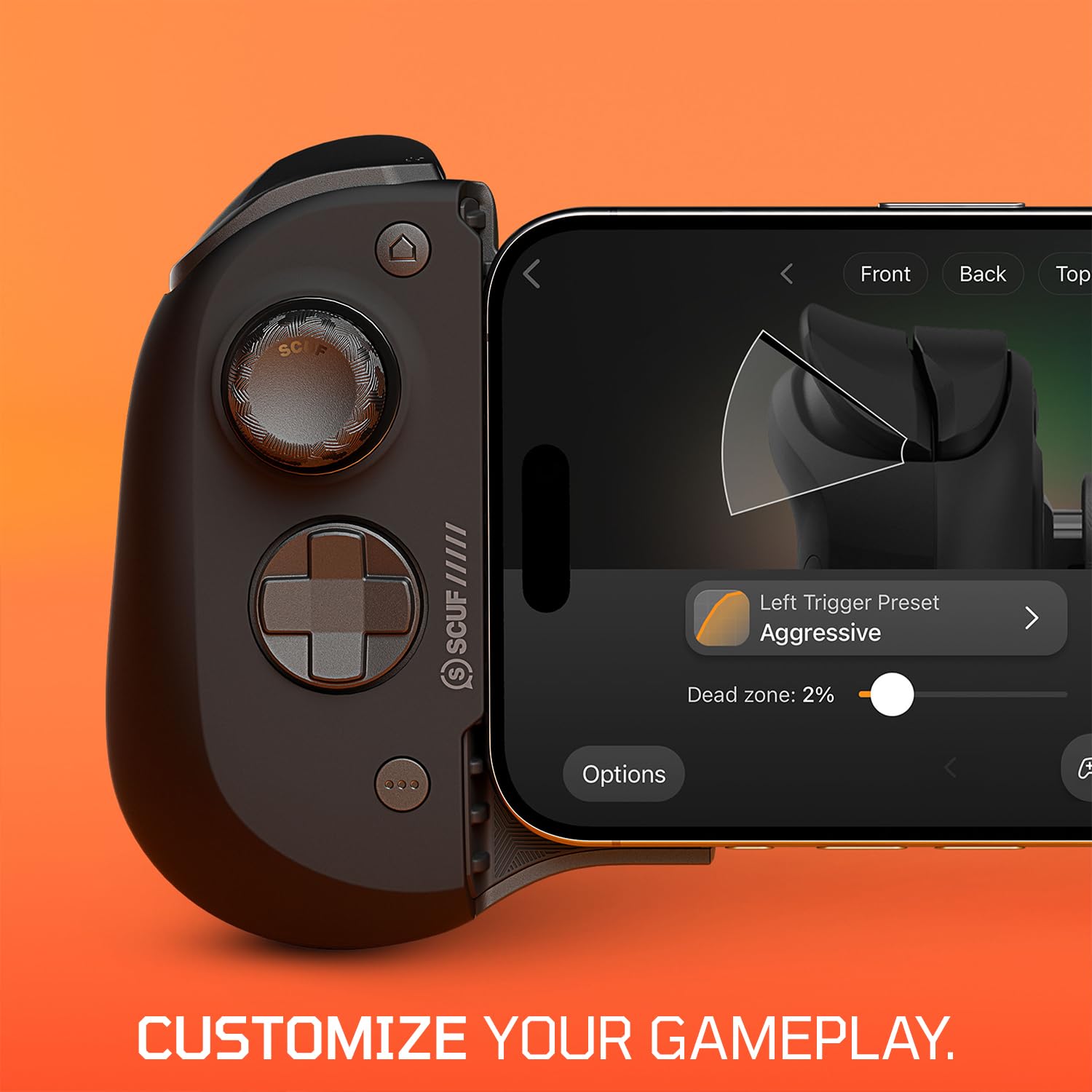 corsair-scuf-nomad-wireless-iphone-mobile-gaming-controller-customizable-paddles image 7