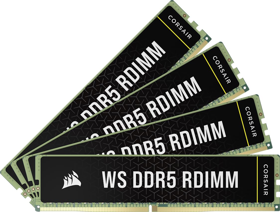 corsair-ws-ddr5-ecc-rdimm-128gb-4x32gb-5600mhz-cl40-intel-xmp-3-0-server-memory- image 1