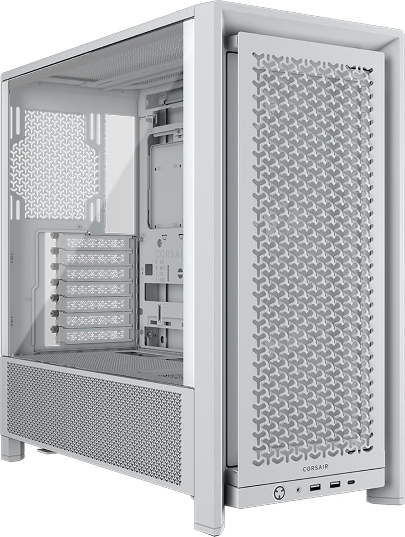 corsair-4000d-rs-frame-modular-high-airflow-mid-tower-pc-case-3x-rs-fans-infinir image 1