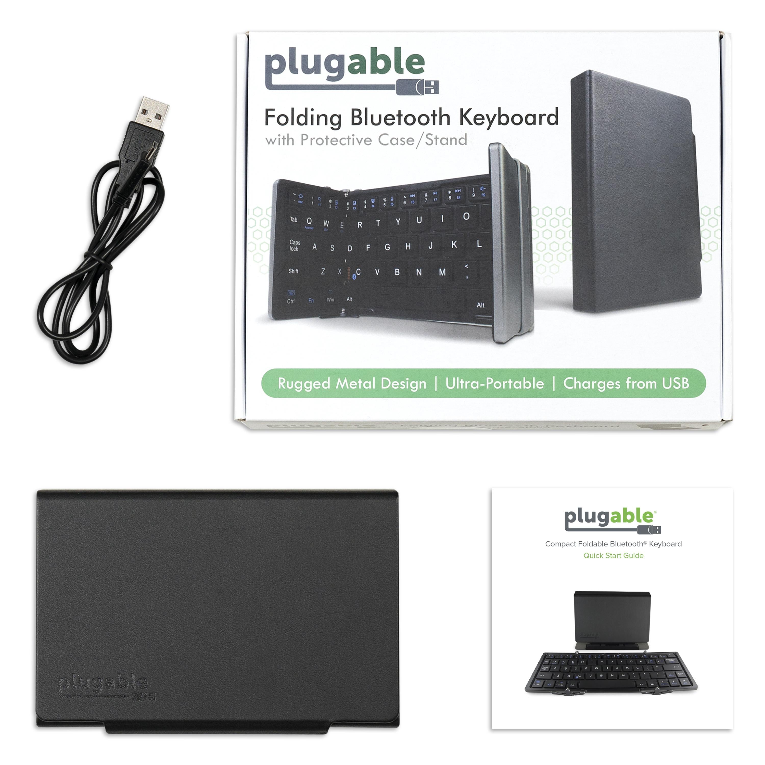 plugable-compact-bluetooth-folding-keyboard-and-case-with-stand image 8