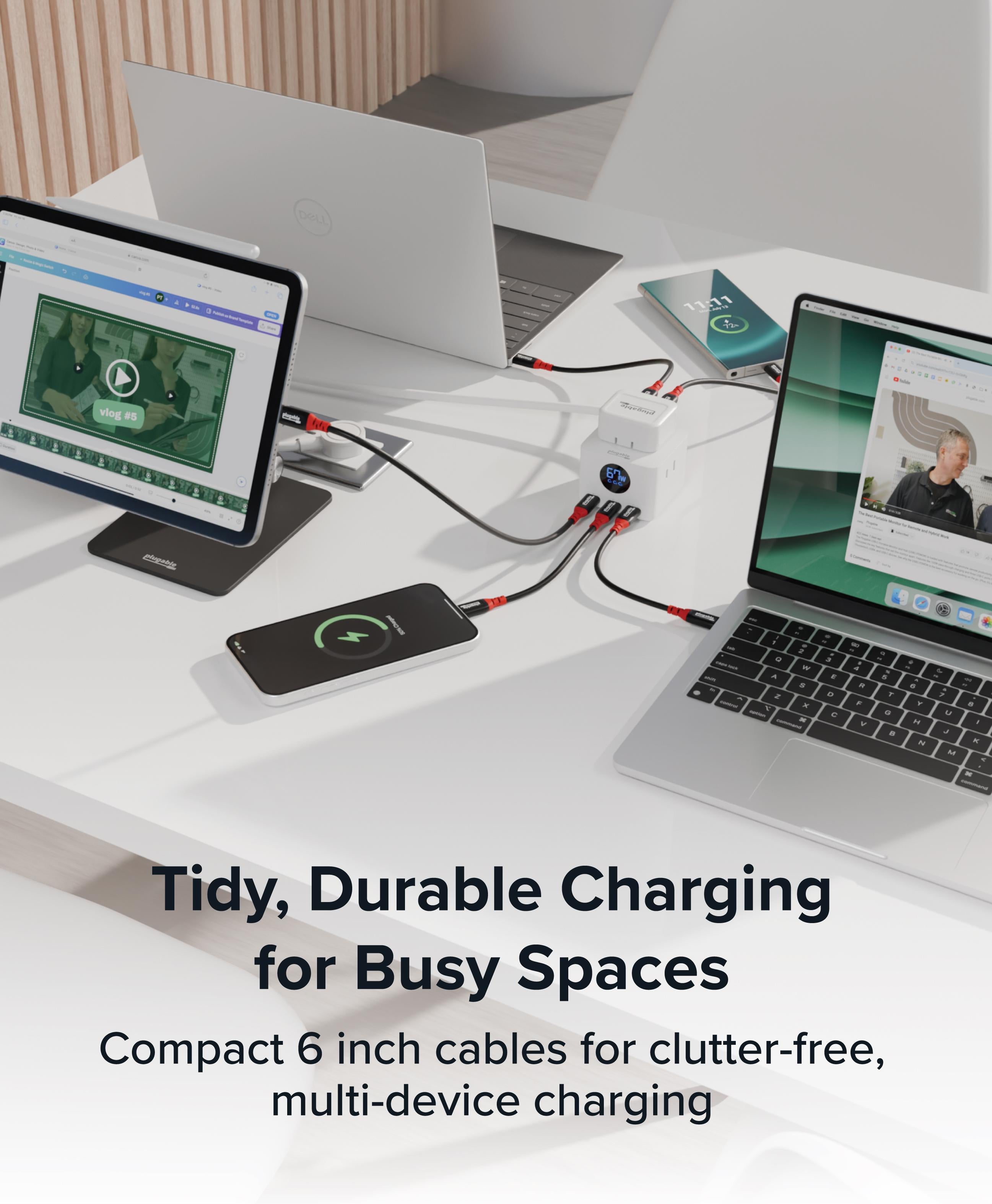 plugable-240w-usb-c-data-blocker-charge-only-cable-6-inch-5-pack image 8