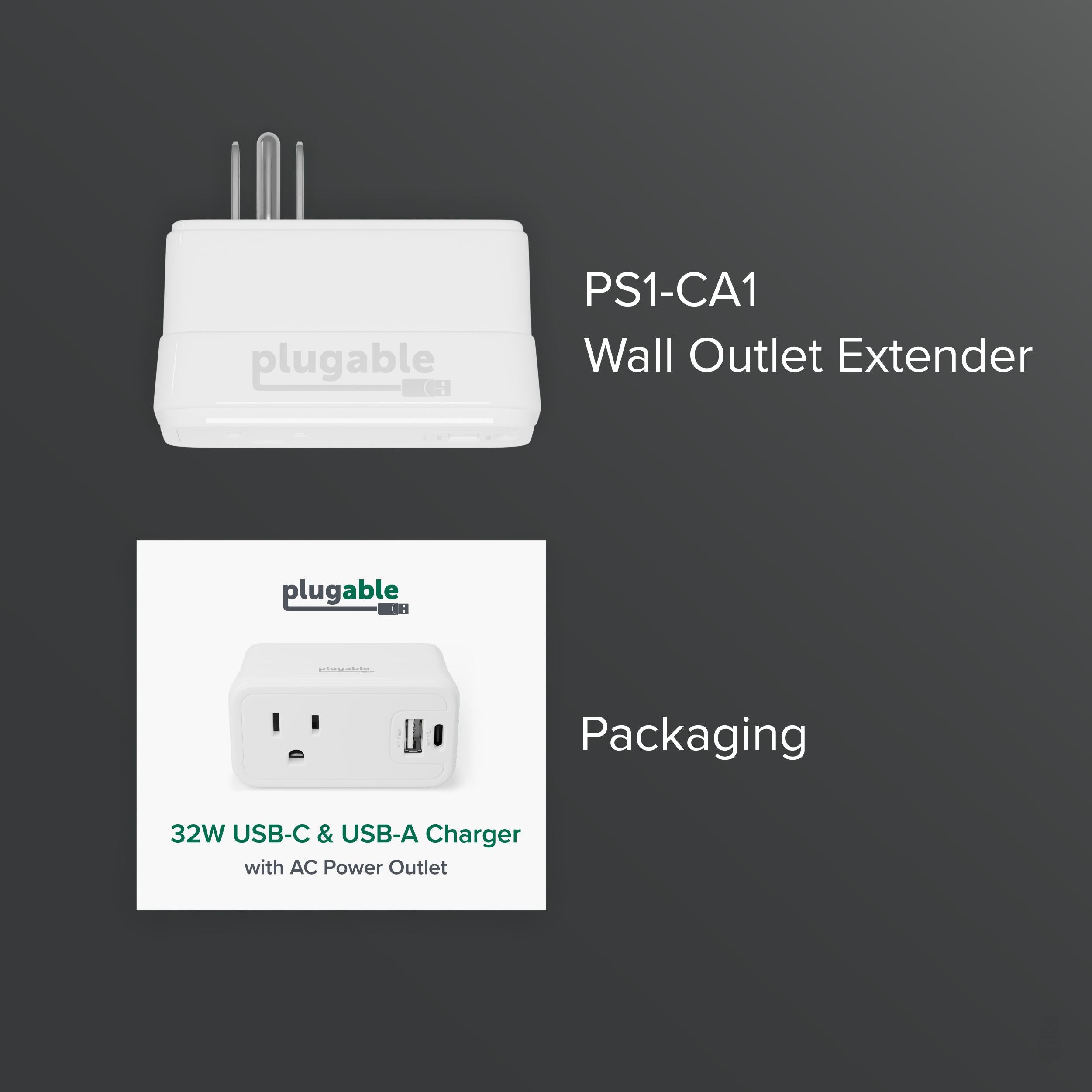 plugable-outlet-extender-with-usb-c-and-usb-a-charger-32w image 7