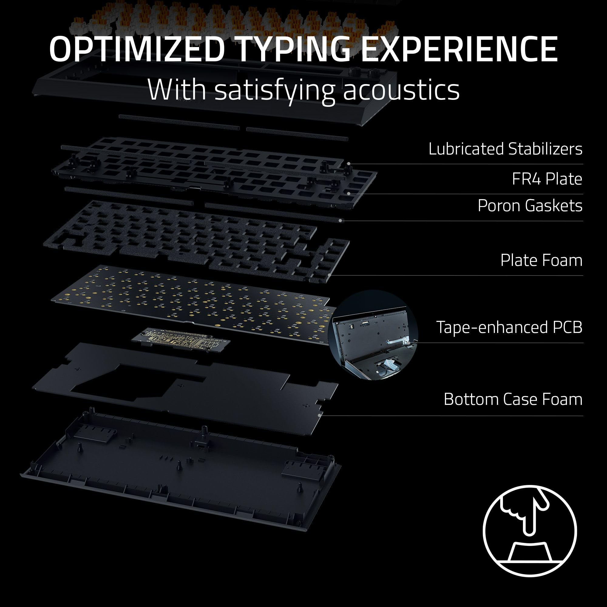 razer-blackwidow-v4-75-mechanical-gaming-keyboard-hot-swappable-orange-tactile-s image 4