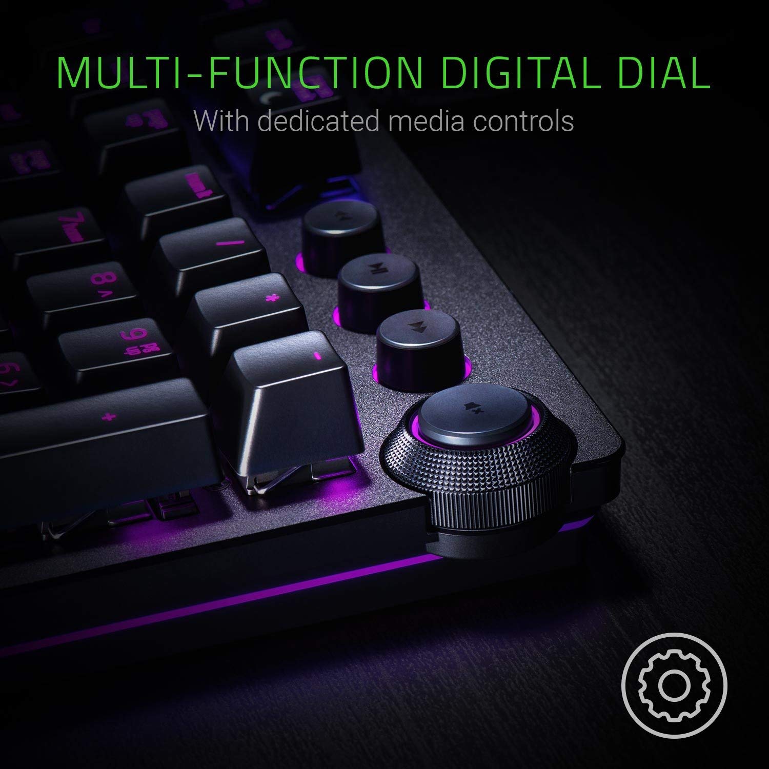 razer-huntsman-elite-gaming-keyboard-clicky-optical-switches-chroma-rgb-magnetic image 3
