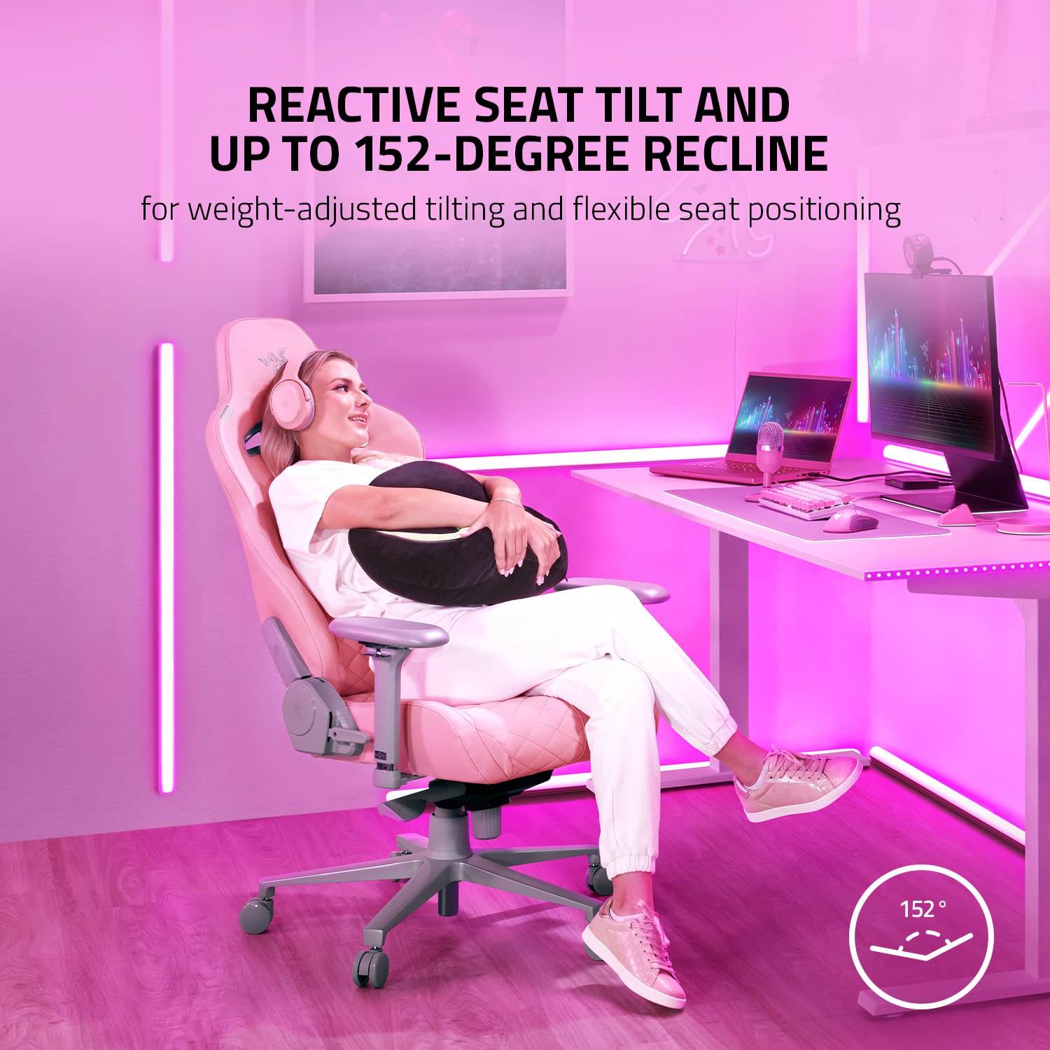 razer-enki-gaming-chair-all-day-comfort-built-in-lumbar-arch-152-recline-4d-armr image 6