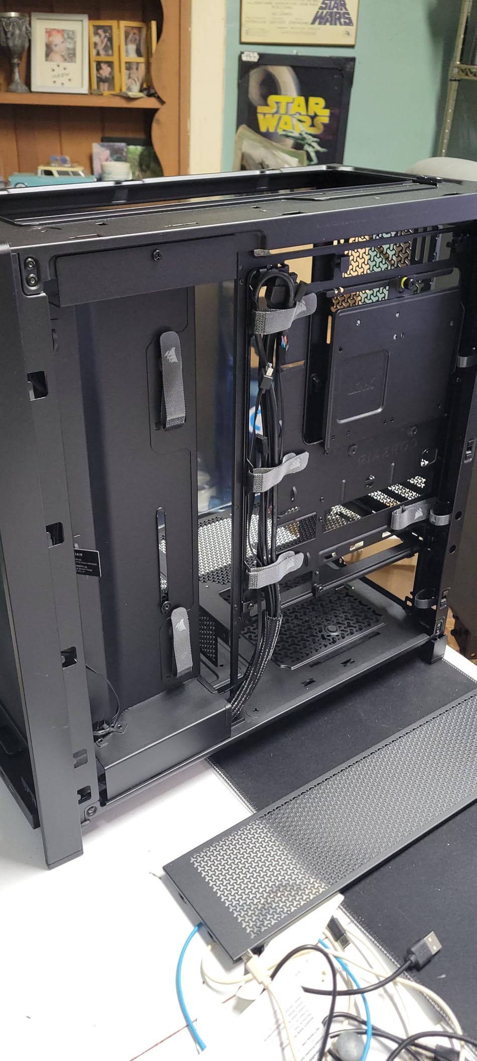 Front panel dented
