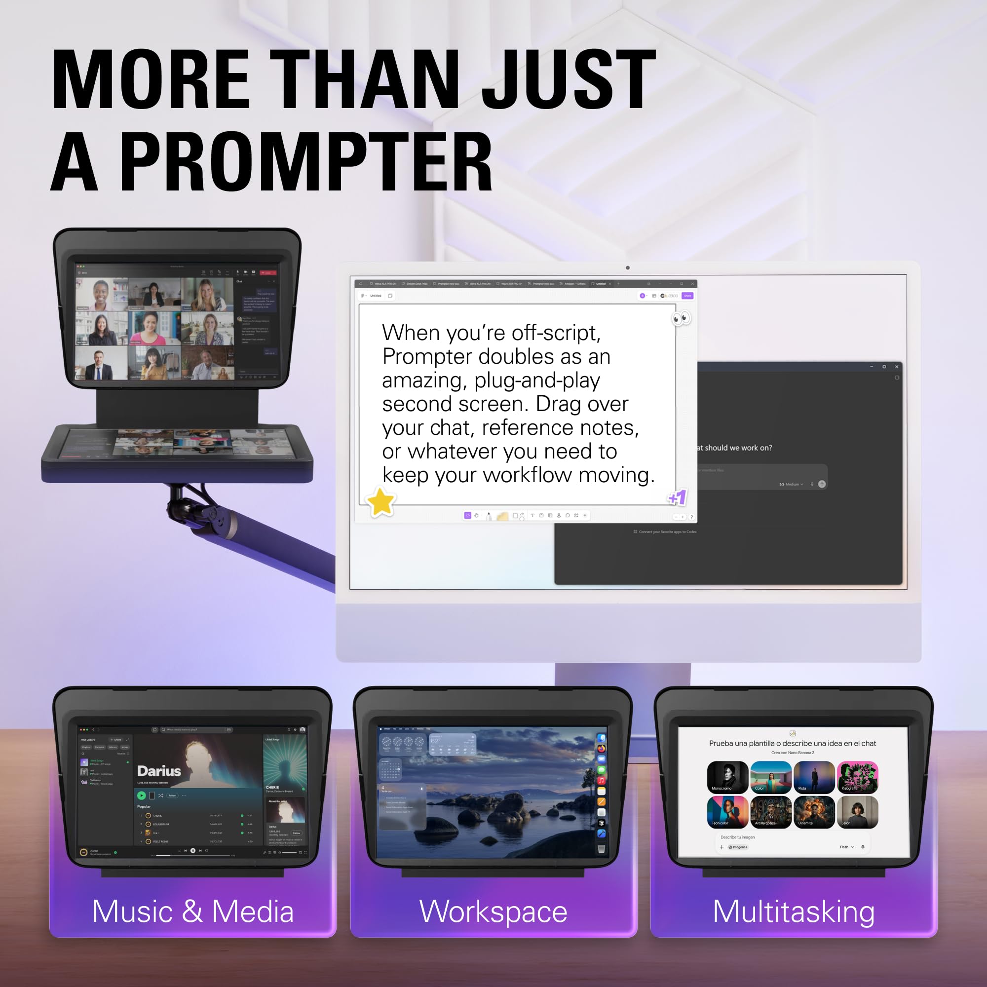 elgato-prompter-teleprompter-with-built-in-9-screen-drag-and-drop-display-suppor image 5