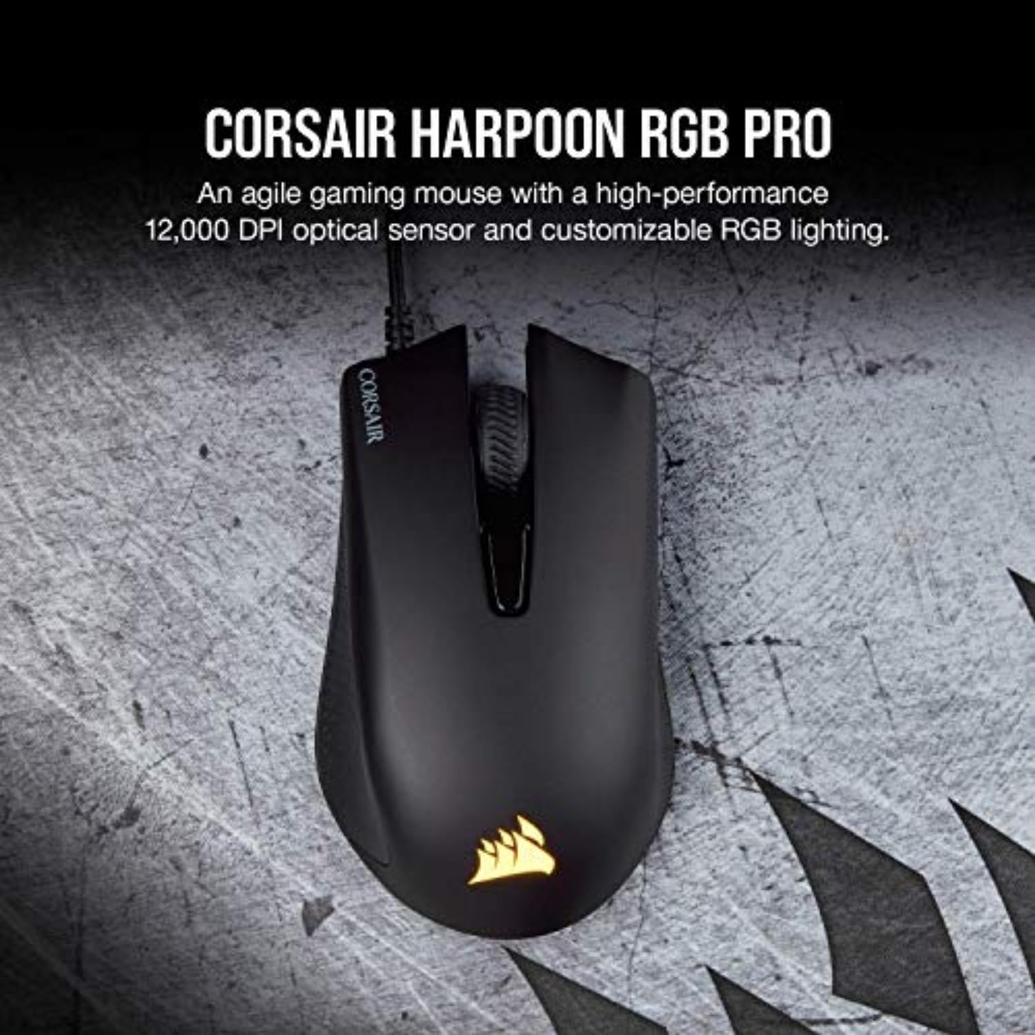 corsair-harpoon-pro-rgb-wired-gaming-mouse-12-000-dpi image 2