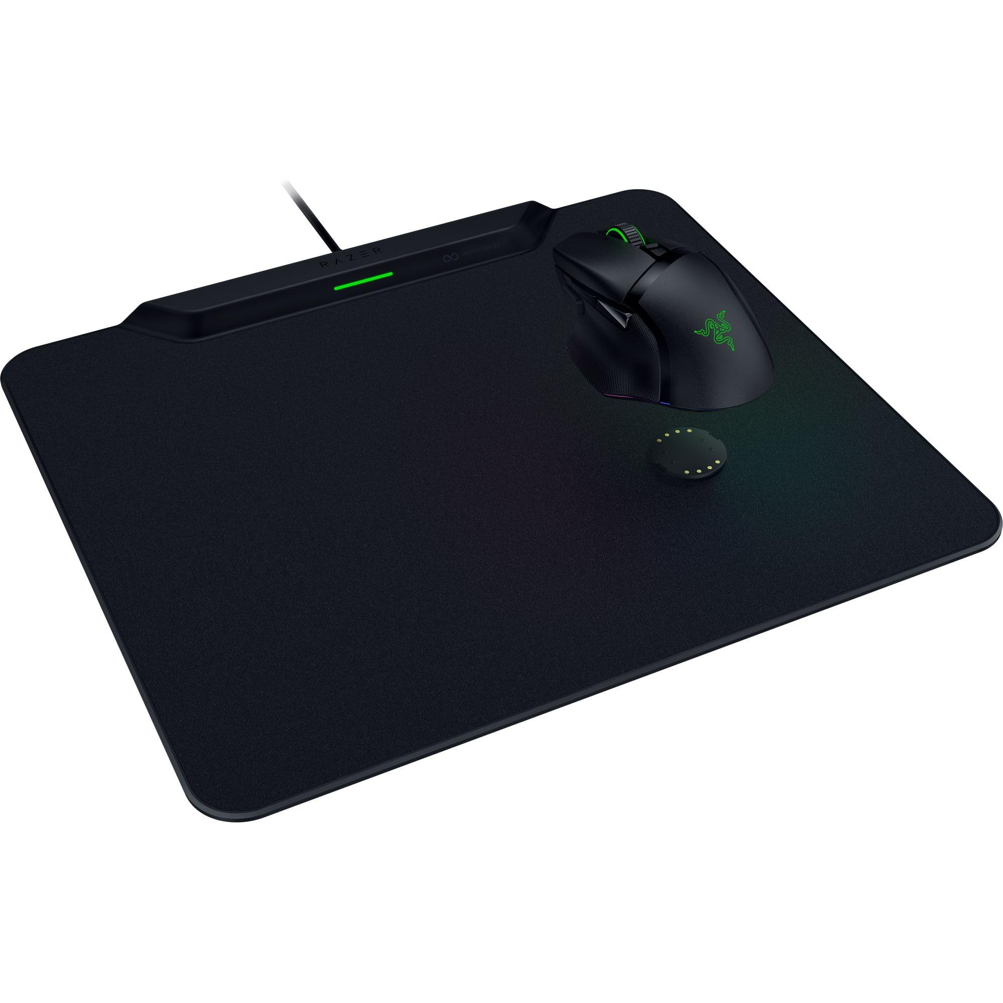 razer-hyperflux-v2-wireless-charging-system-hard-surface-mouse-mat-puck image 8