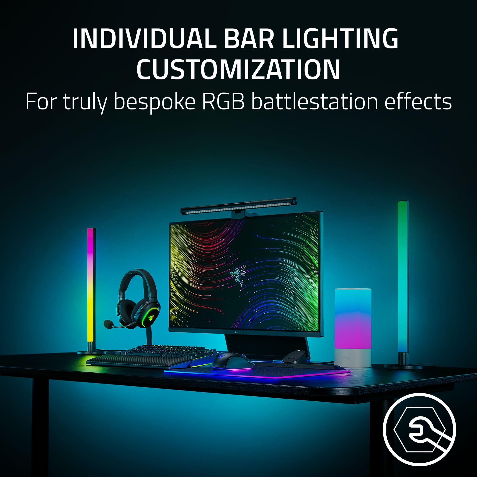 razer-aether-standing-light-bars-dual-front-back-chroma-rgb-matter-compatible-si image 3