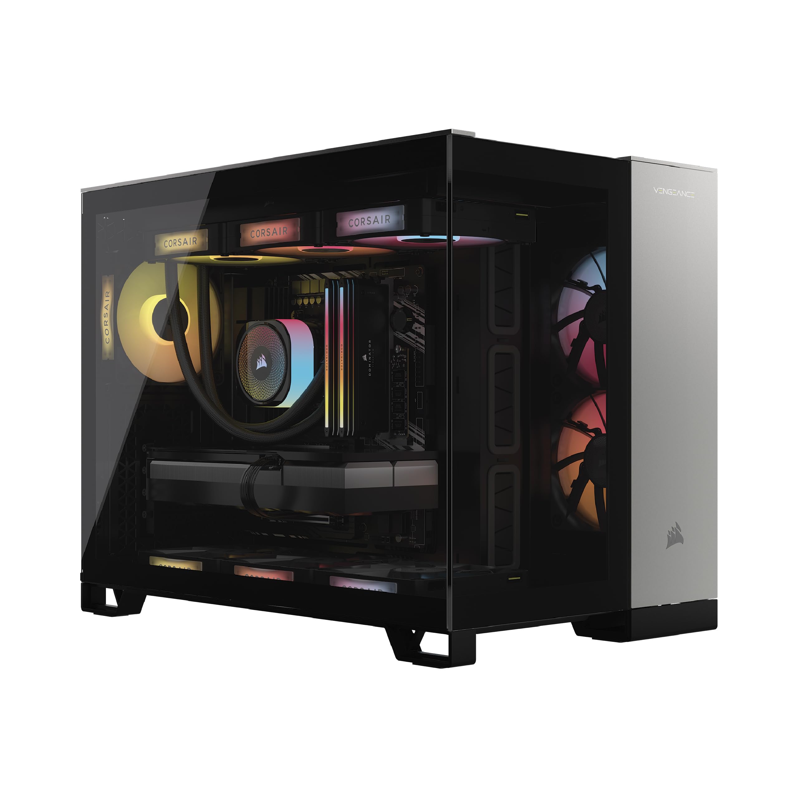 corsair-vengeance-a5100-gaming-pc-liquid-cooled-amd-ryzen-7-9800x3d-nvidia-gefor image 1
