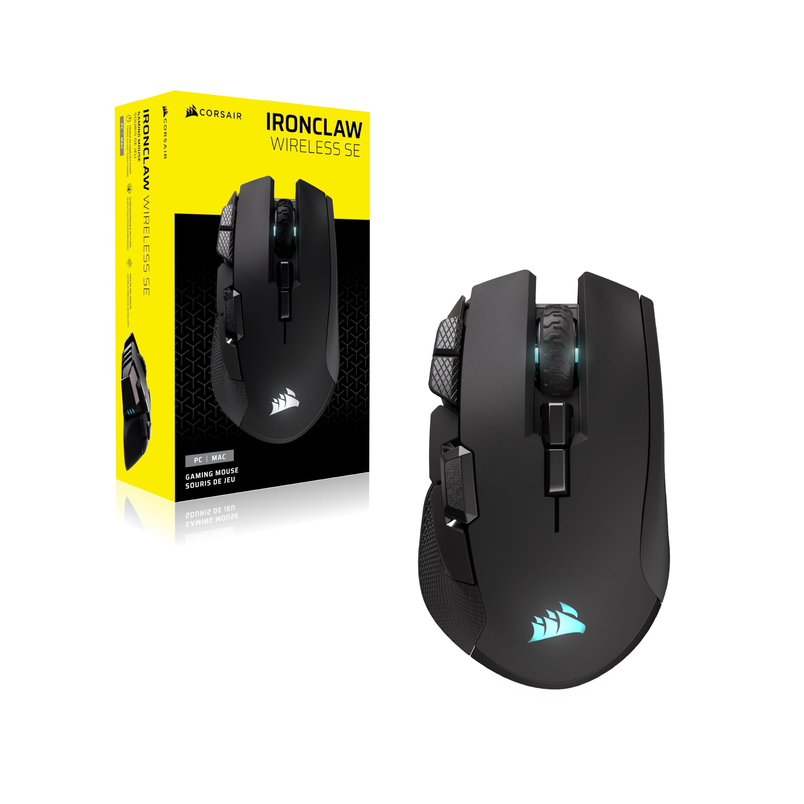 corsair-ironclaw-wireless-se-gaming-mouse-26-000-dpi-ergonomic-for-larger-hands- image 8