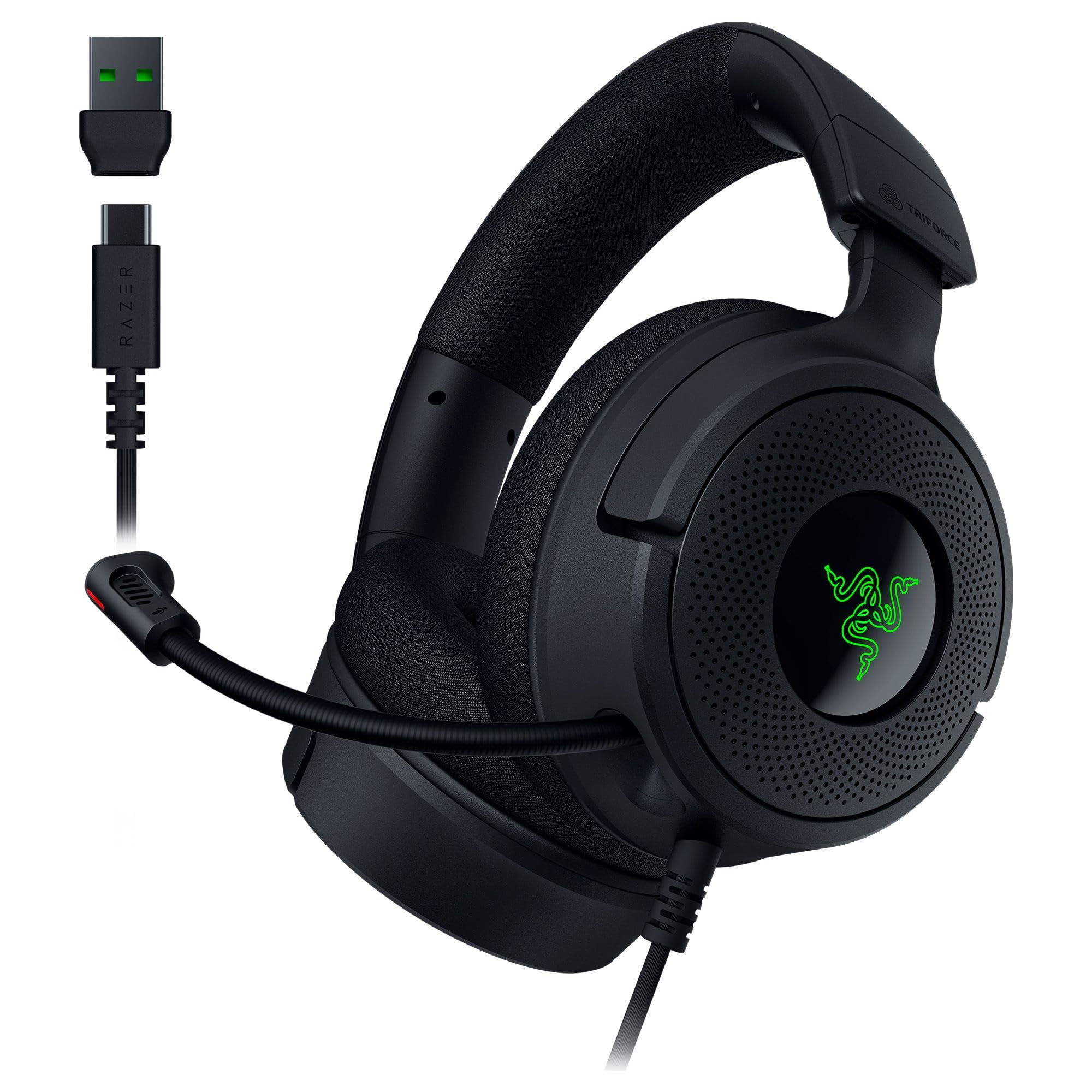 razer-kraken-v4-x-wired-gaming-headset-triforce-40mm-drivers-cardioid-mic-7-1-su image 1