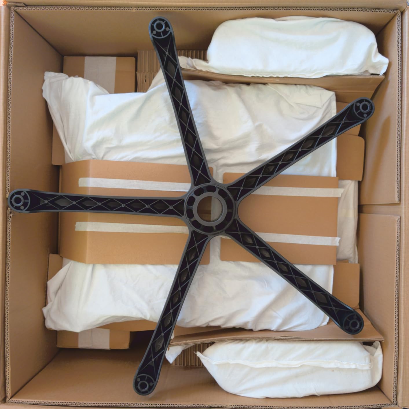 Ships in a huge box, but quality issues