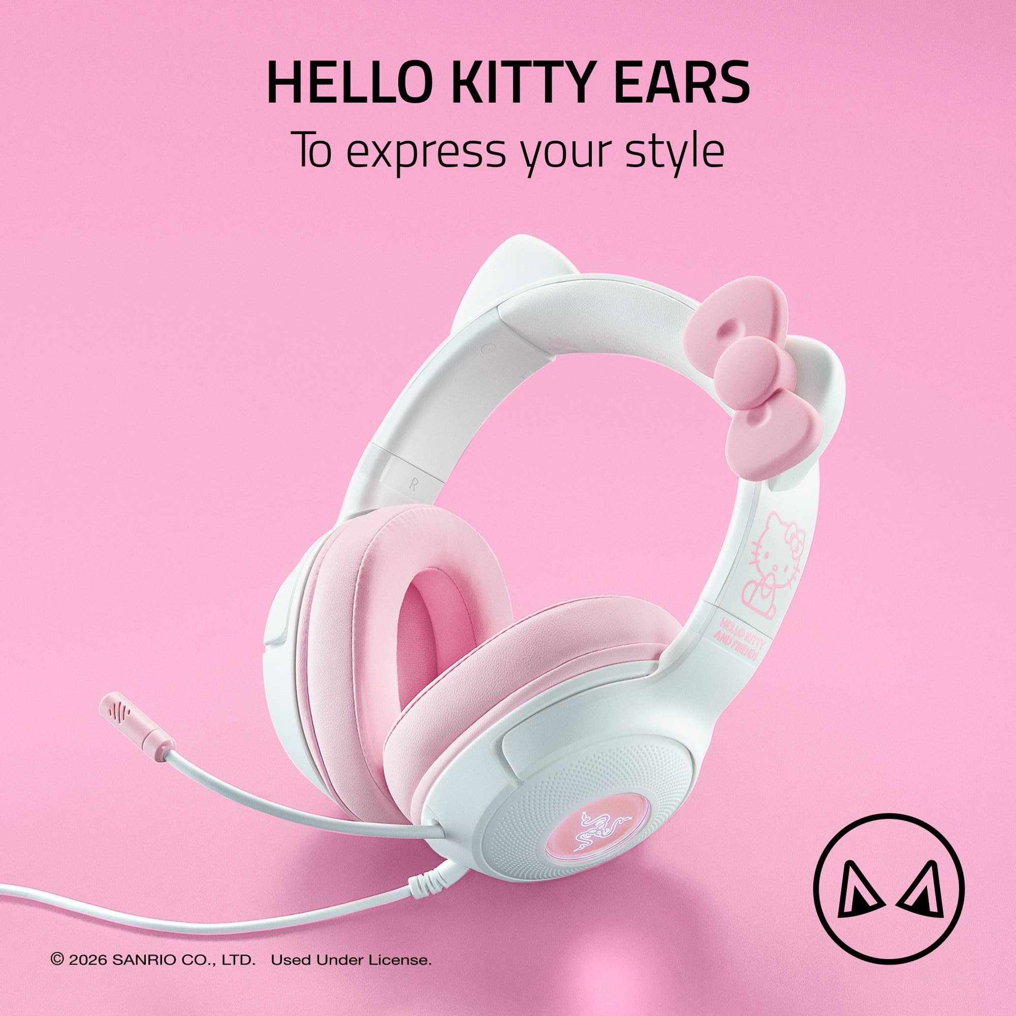 razer-kraken-kitty-v2-usb-wired-headset-hello-kitty-edition-with-chroma-rgb-7-1- image 2
