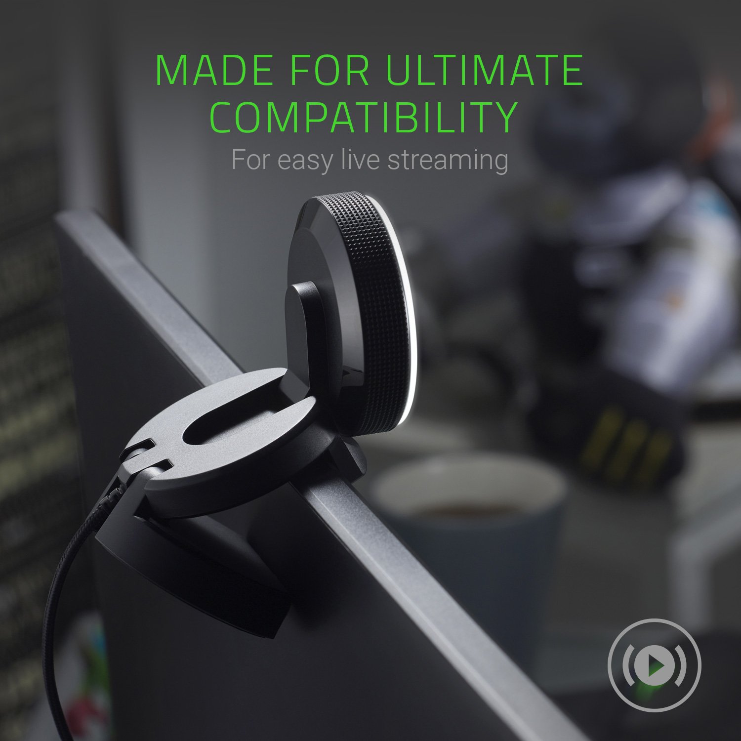 razer-kiyo-streaming-webcam-with-ring-light-1080p-30-fps image 5