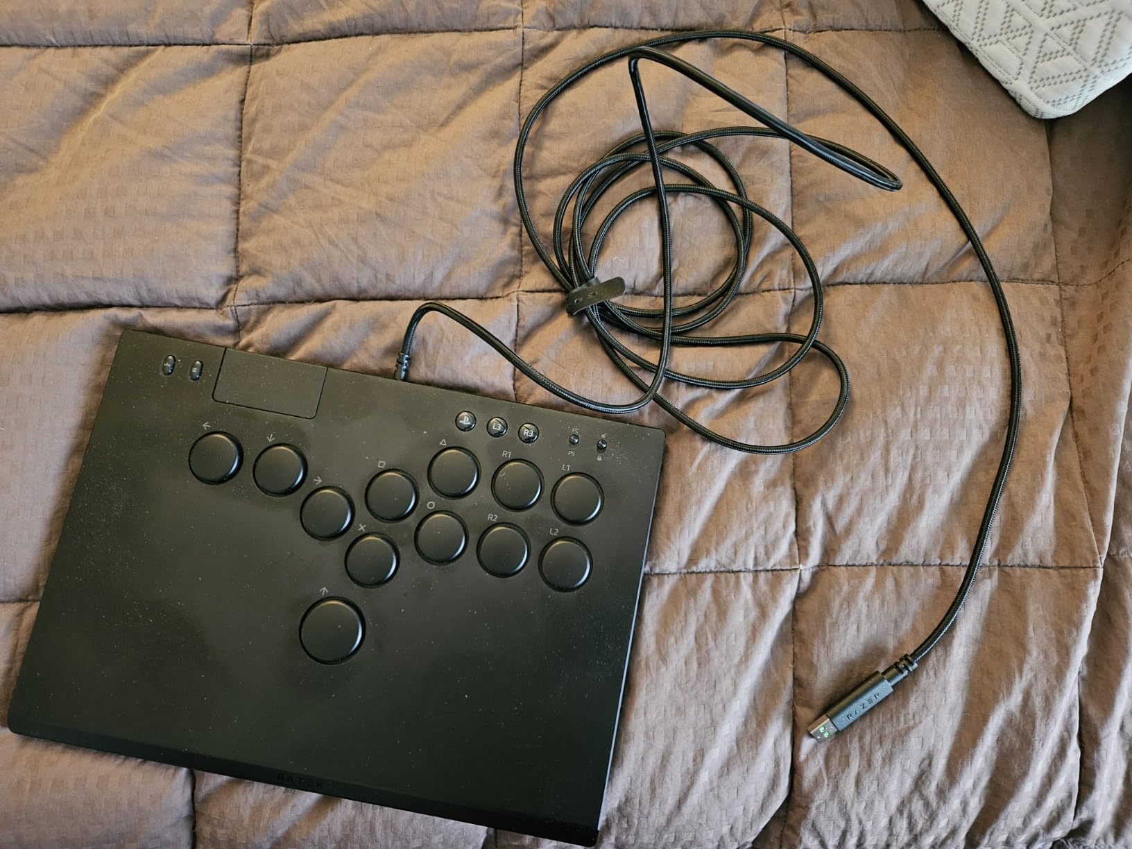Good, but the buttons are a bit stiff