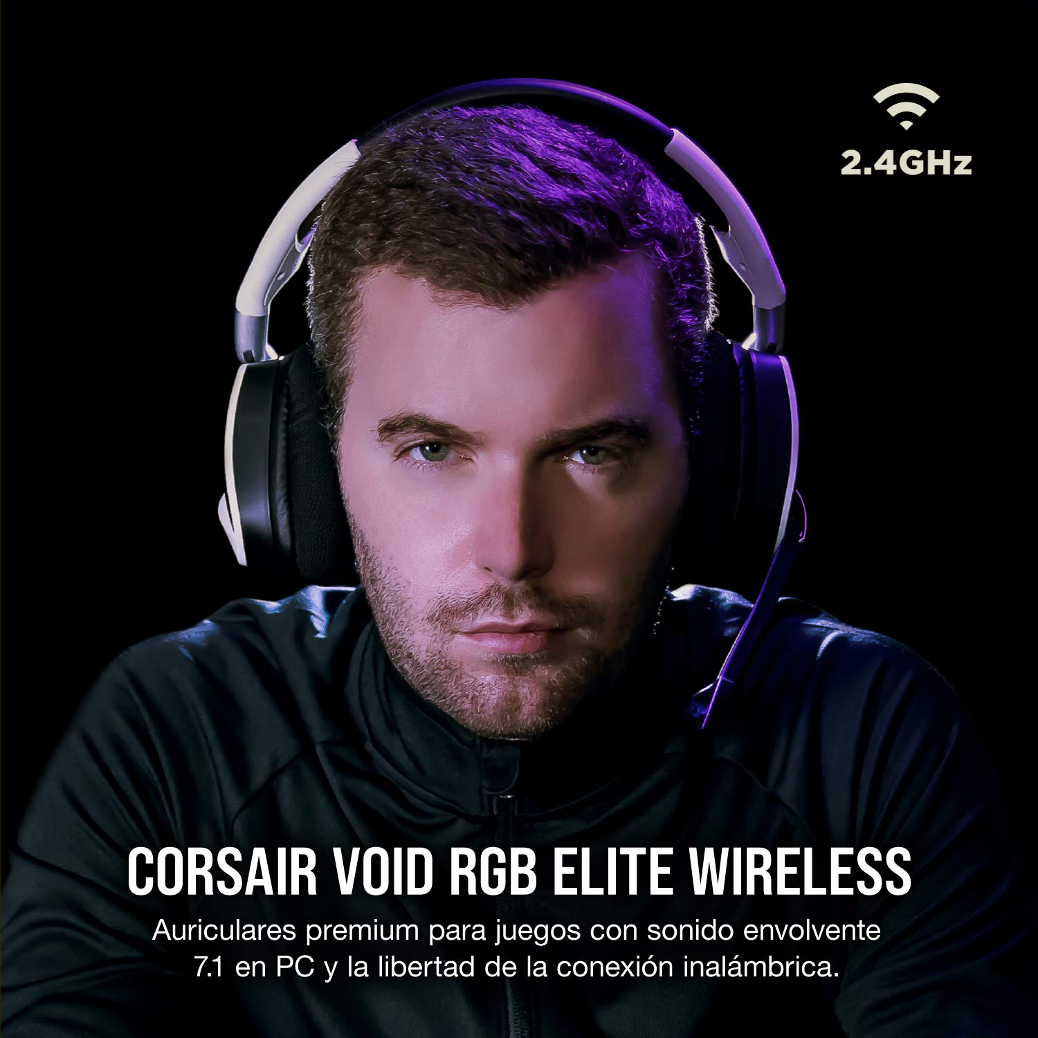 corsair-void-rgb-elite-wireless-gaming-headset-7-1-surround-50mm-drivers-omni-di image 2