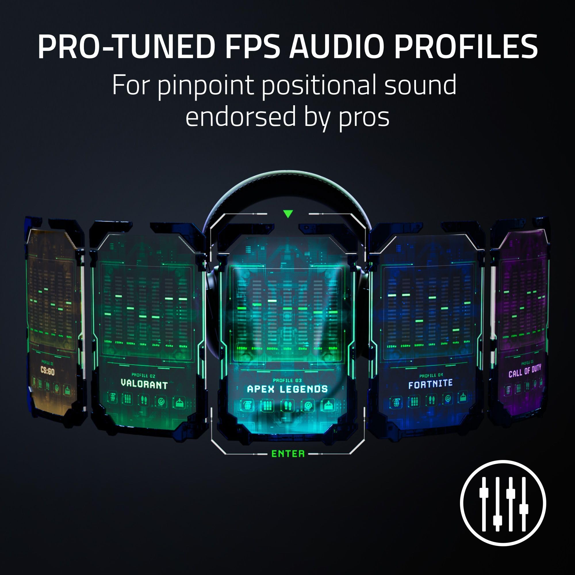 razer-blackshark-v2-pro-wireless-gaming-headset-hyperspeed-2-4ghz-bluetooth-supe image 8