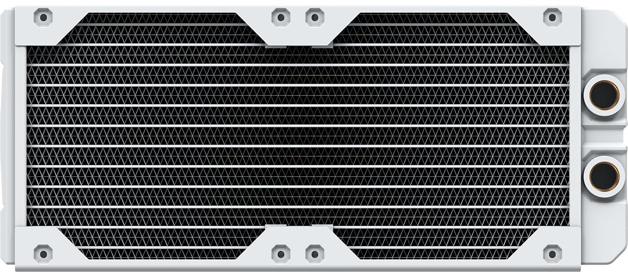 corsair-hydro-x-series-xr5-240mm-v2-custom-cooling-radiator-white-copper-core-ic image 1