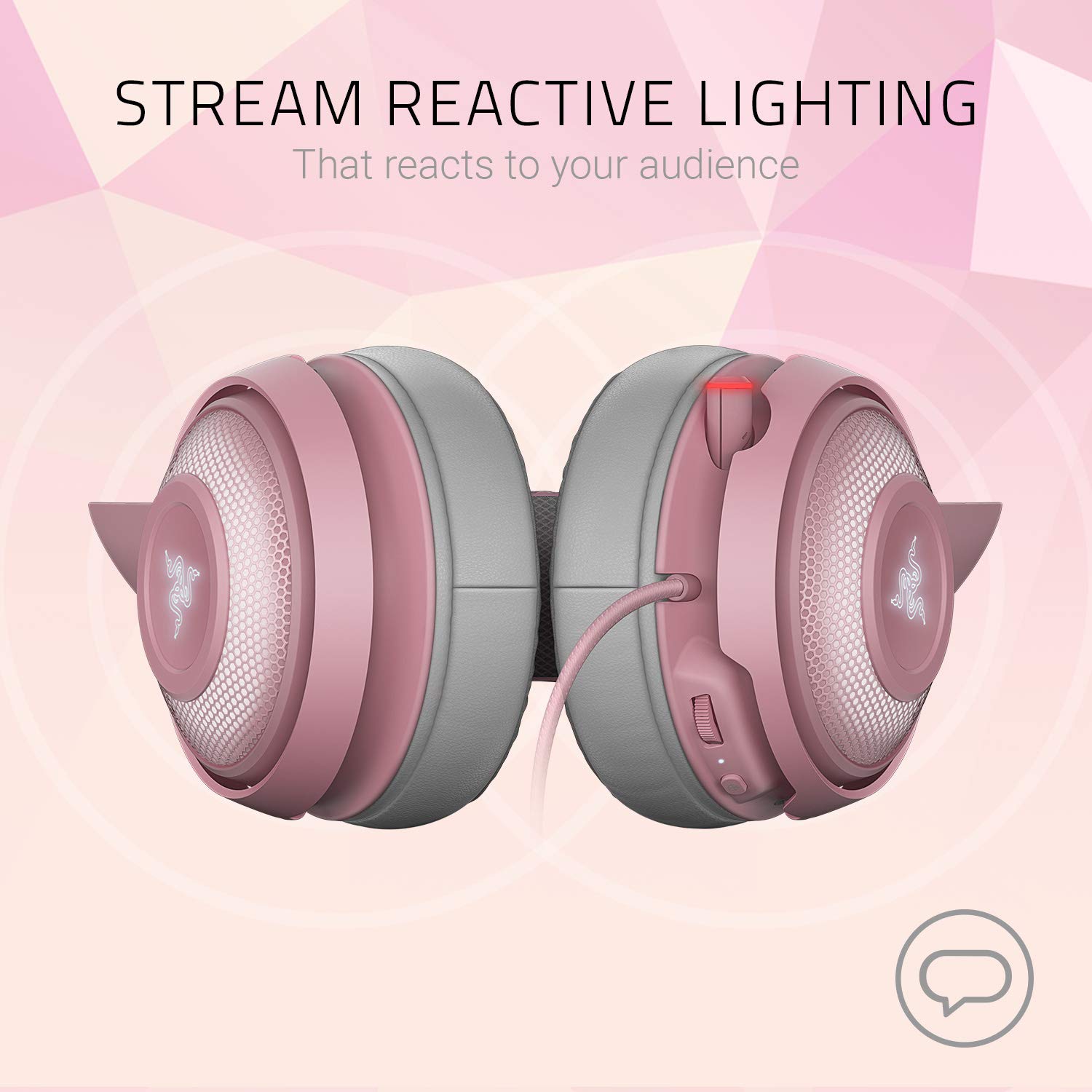 razer-kraken-kitty-rgb-usb-gaming-headset-thx-7-1-spatial-surround-active-noise- image 3
