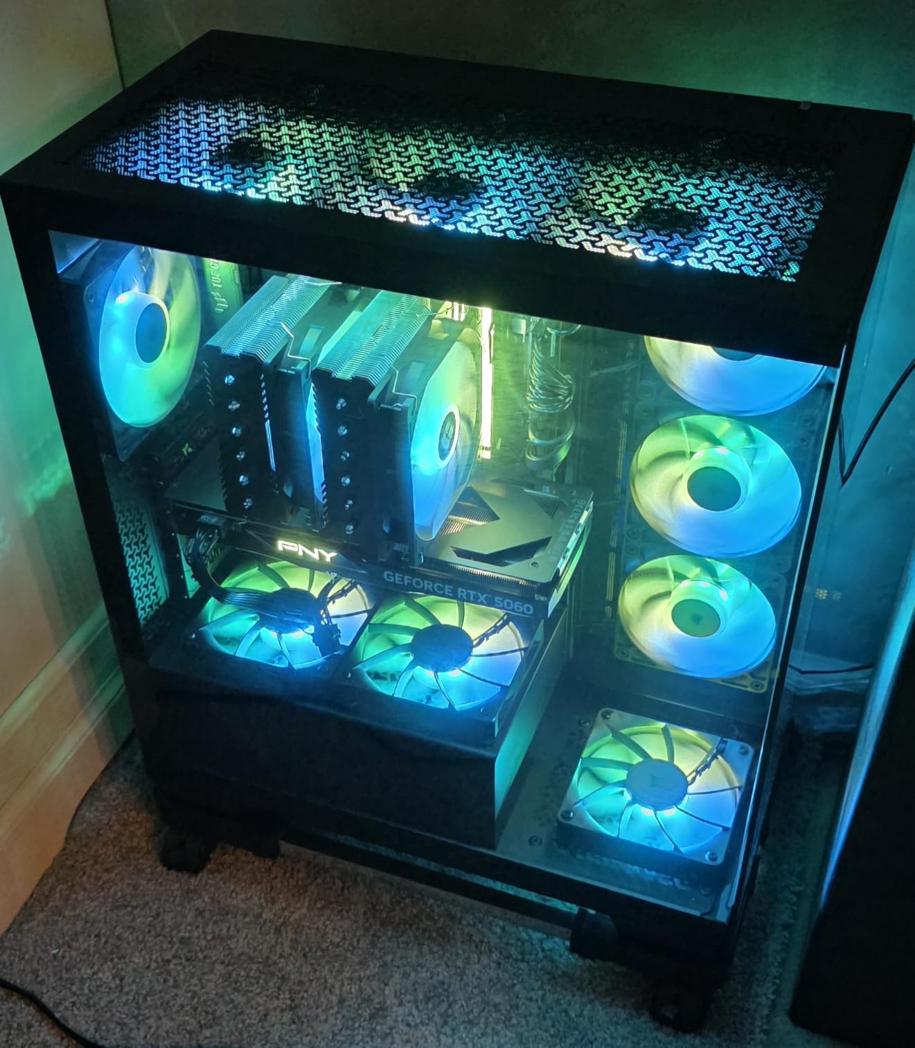 Love the fan orientation