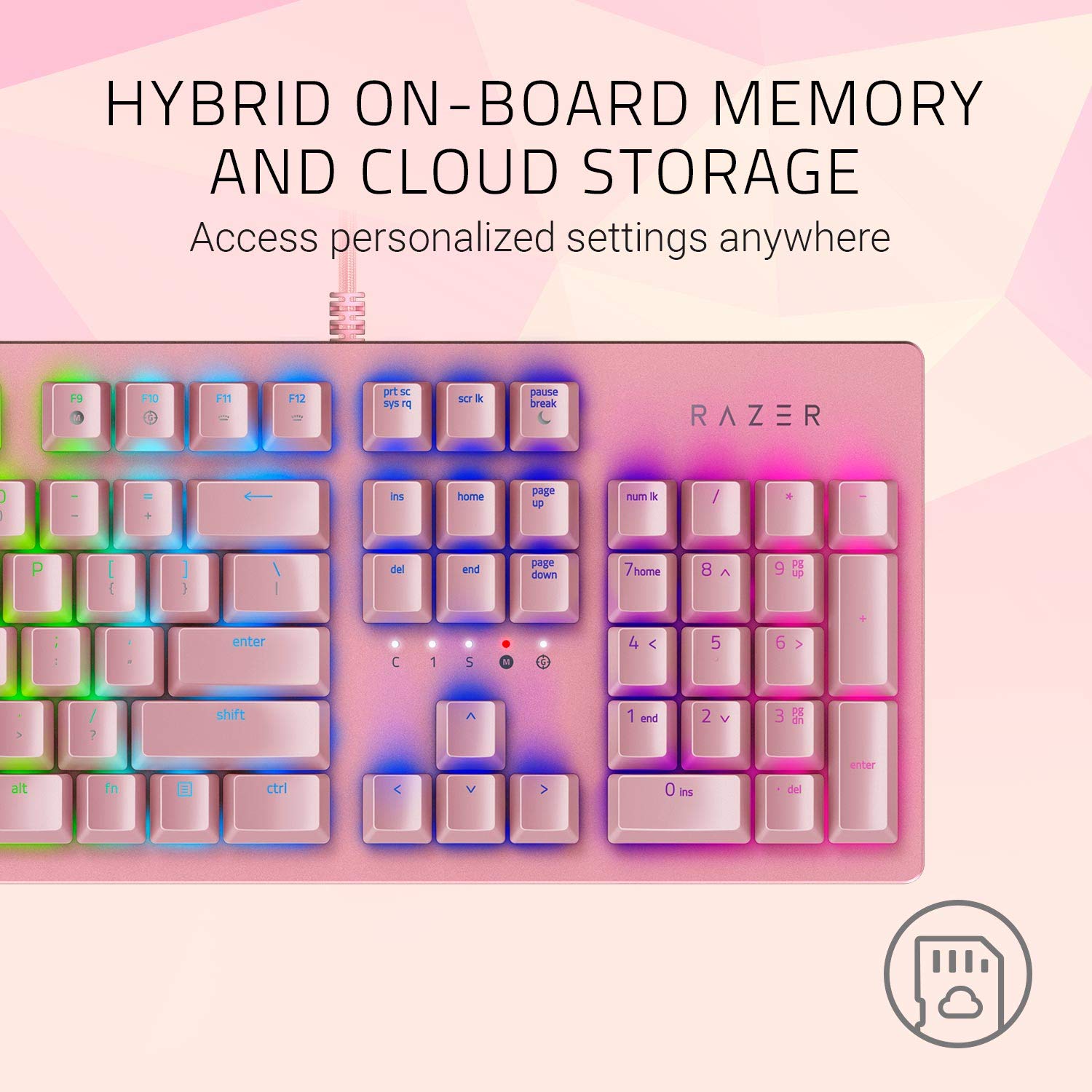 razer-huntsman-gaming-keyboard-clicky-optical-switches-chroma-rgb-aluminum-frame image 5