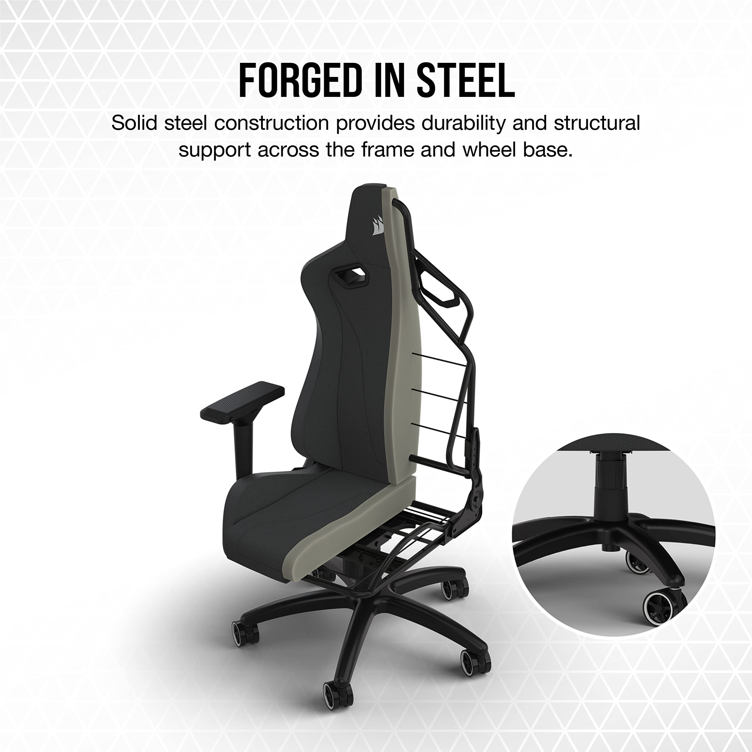 corsair-tc200-fabric-gaming-chair-standard-fit-black image 6