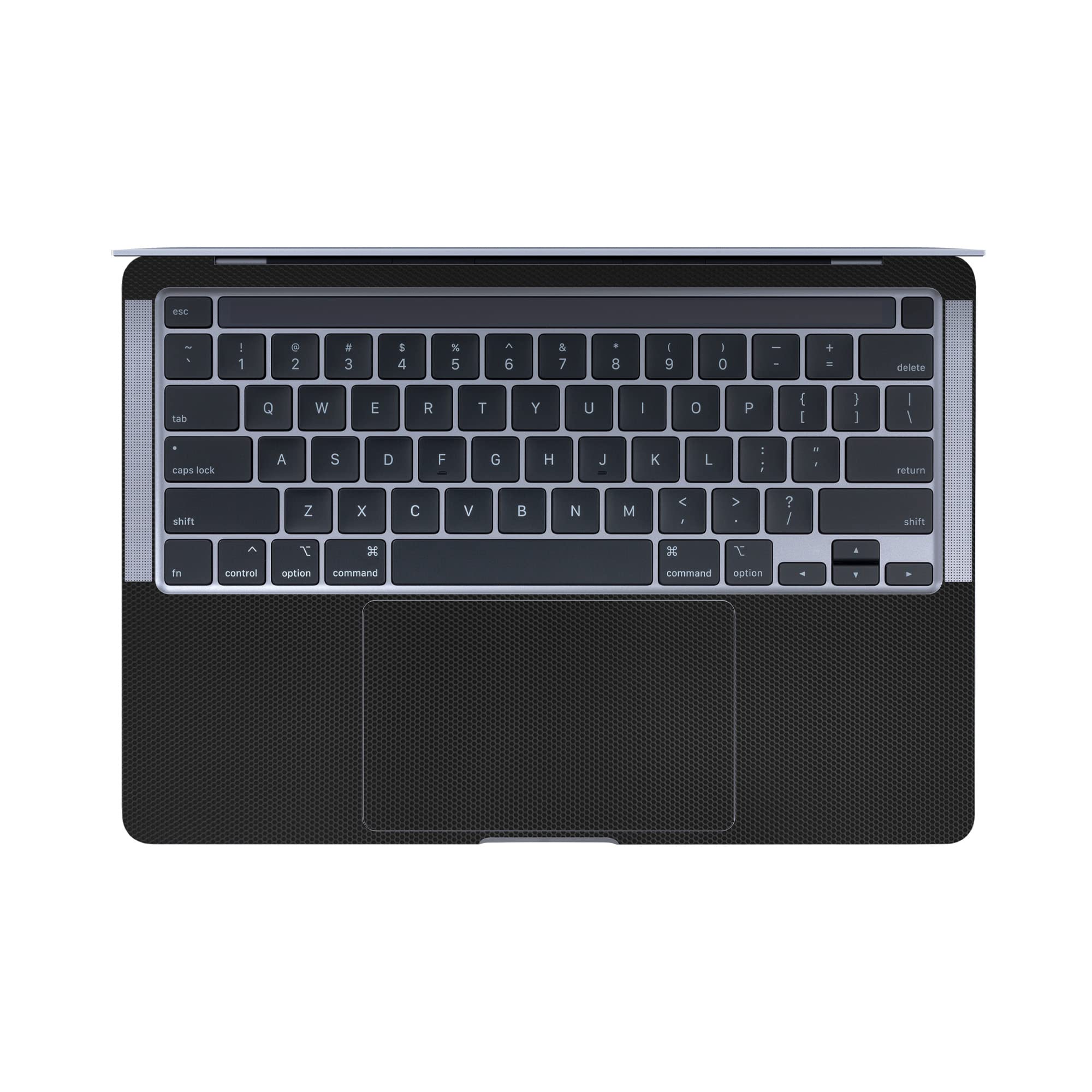 razer-skin-for-macbook-pro-13-a2251-3m-cast-vinyl-3d-honeycomb-black-full-wrap image 2