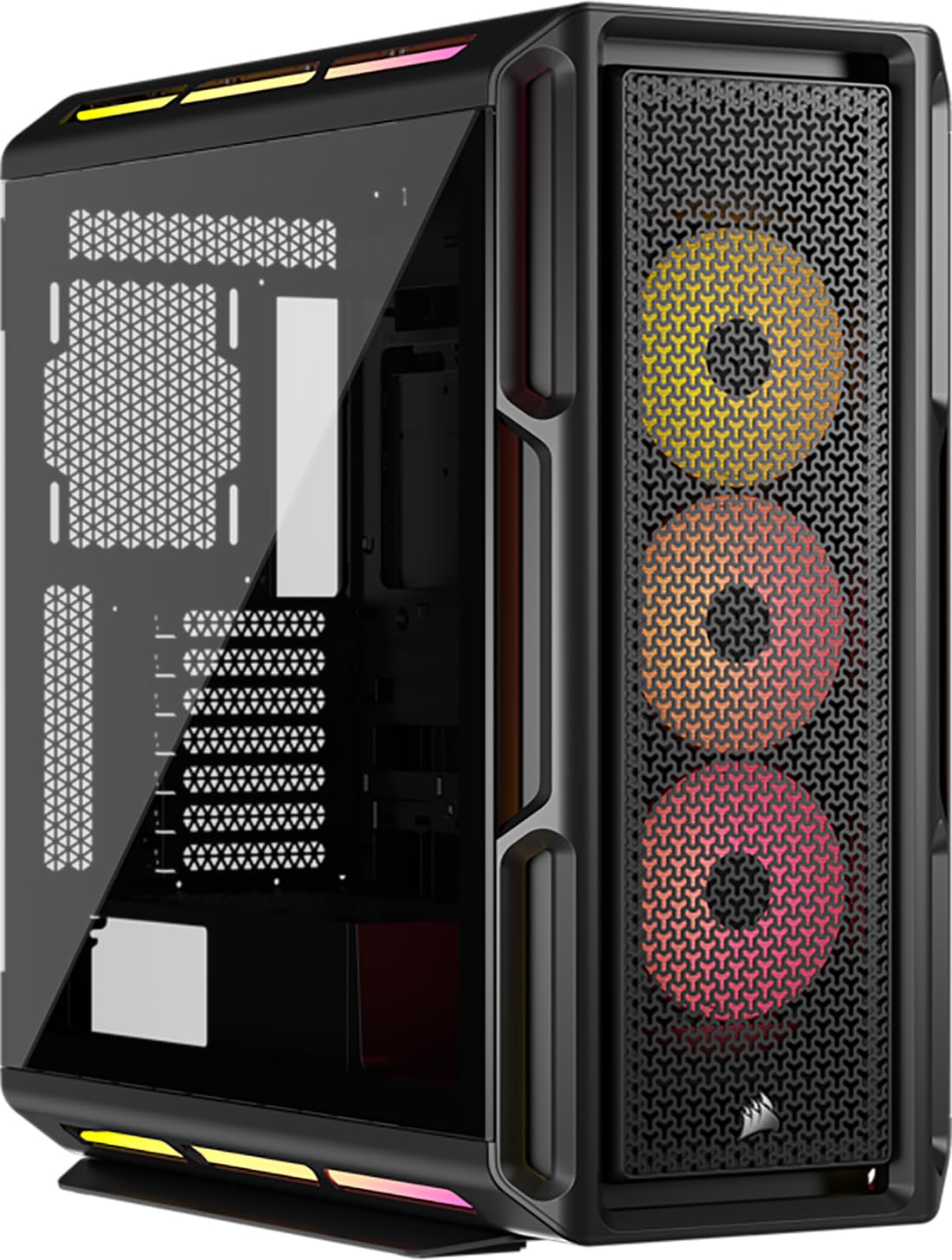 corsair-icue-link-5000t-lx-rgb-mid-tower-atx-pc-case-black image 1