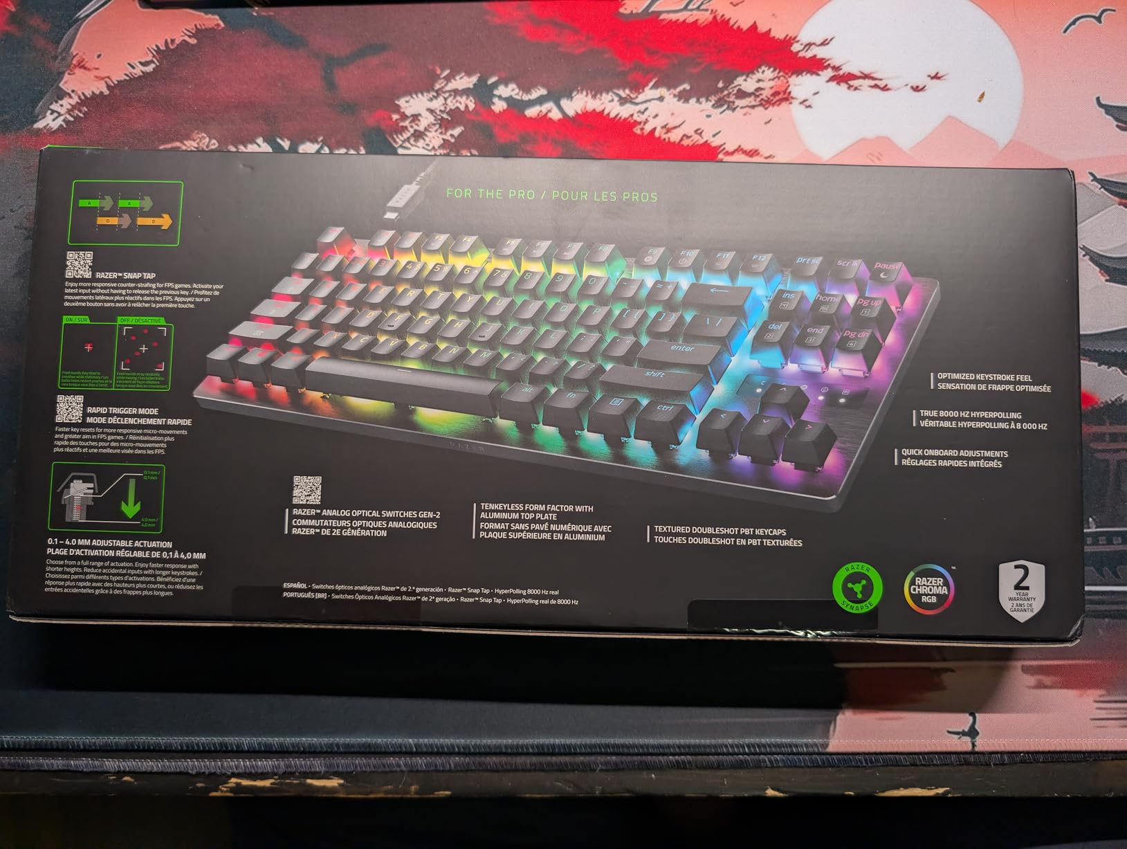 The most responsive keyboard I've used