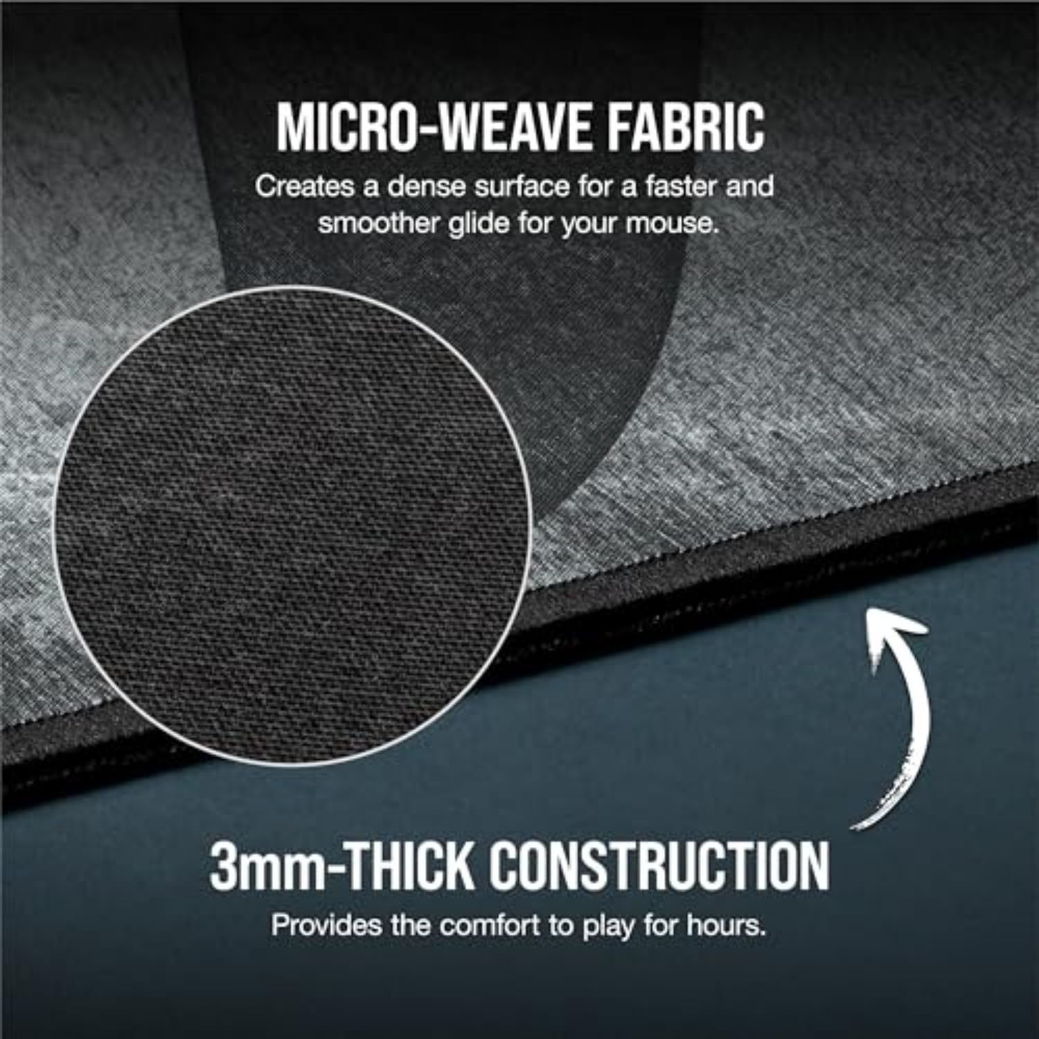 corsair-mm300-pro-premium-spill-proof-cloth-gaming-mouse-pad-extended-930mm-x-30 image 4