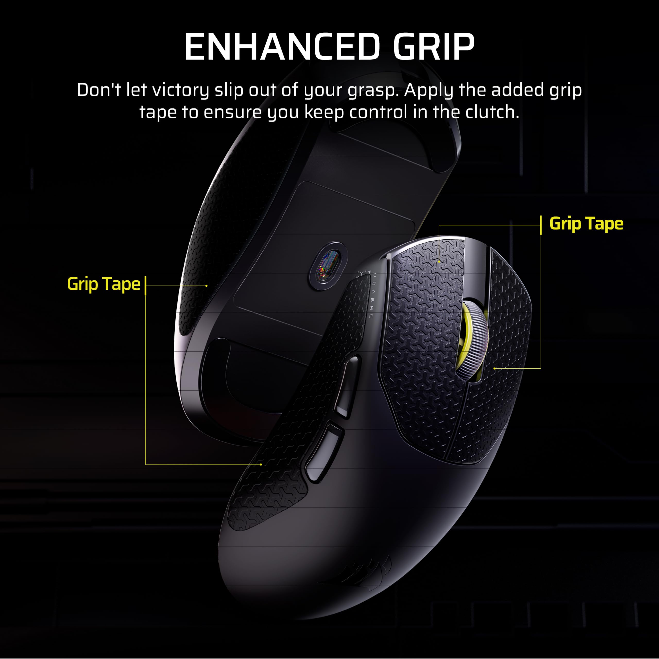 corsair-sabre-v2-pro-ultralight-wireless-gaming-mouse-33-000-dpi-36g-8-000hz-hyp image 7