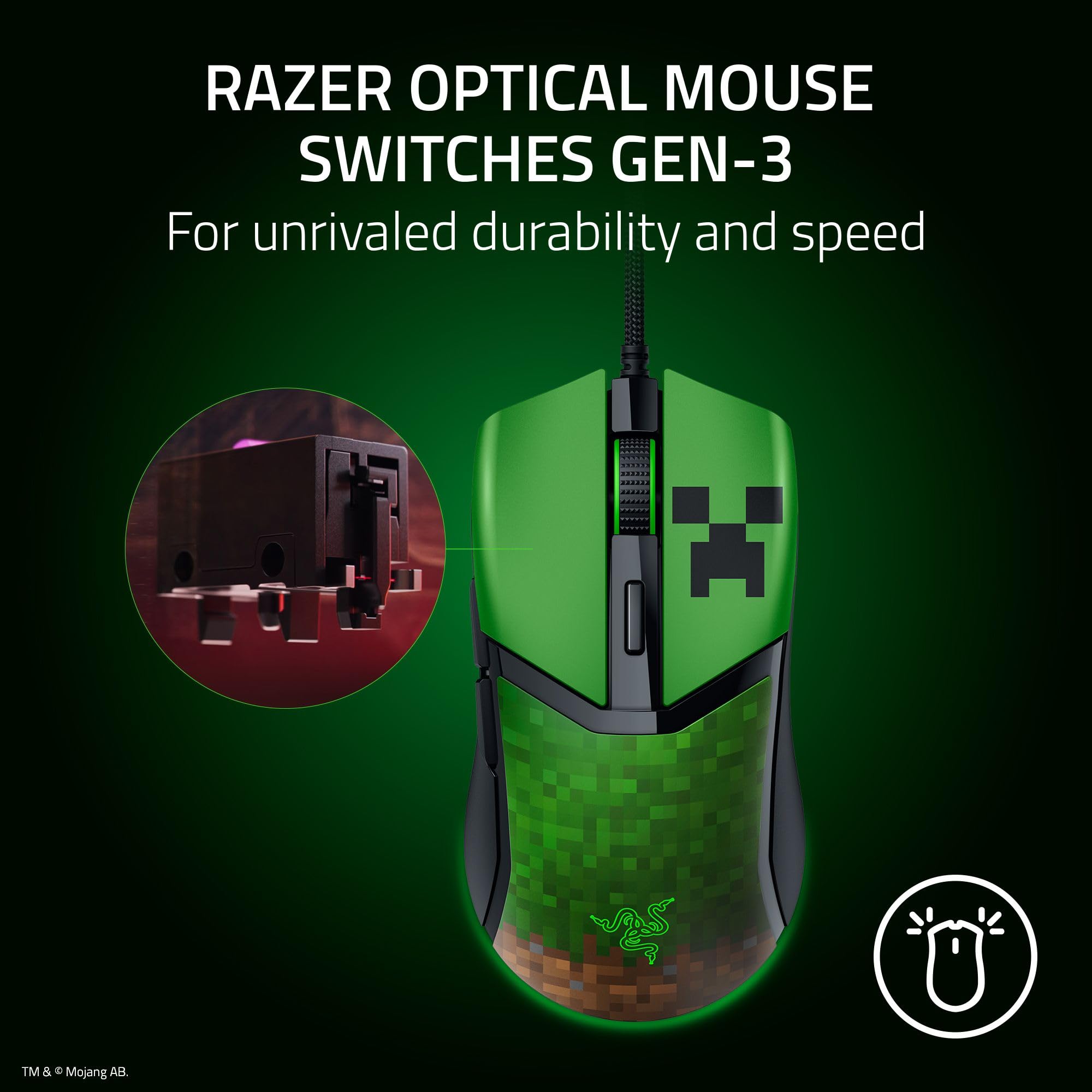 razer-cobra-wired-gaming-mouse-minecraft-edition-58g-chroma-rgb-8500-dpi image 4